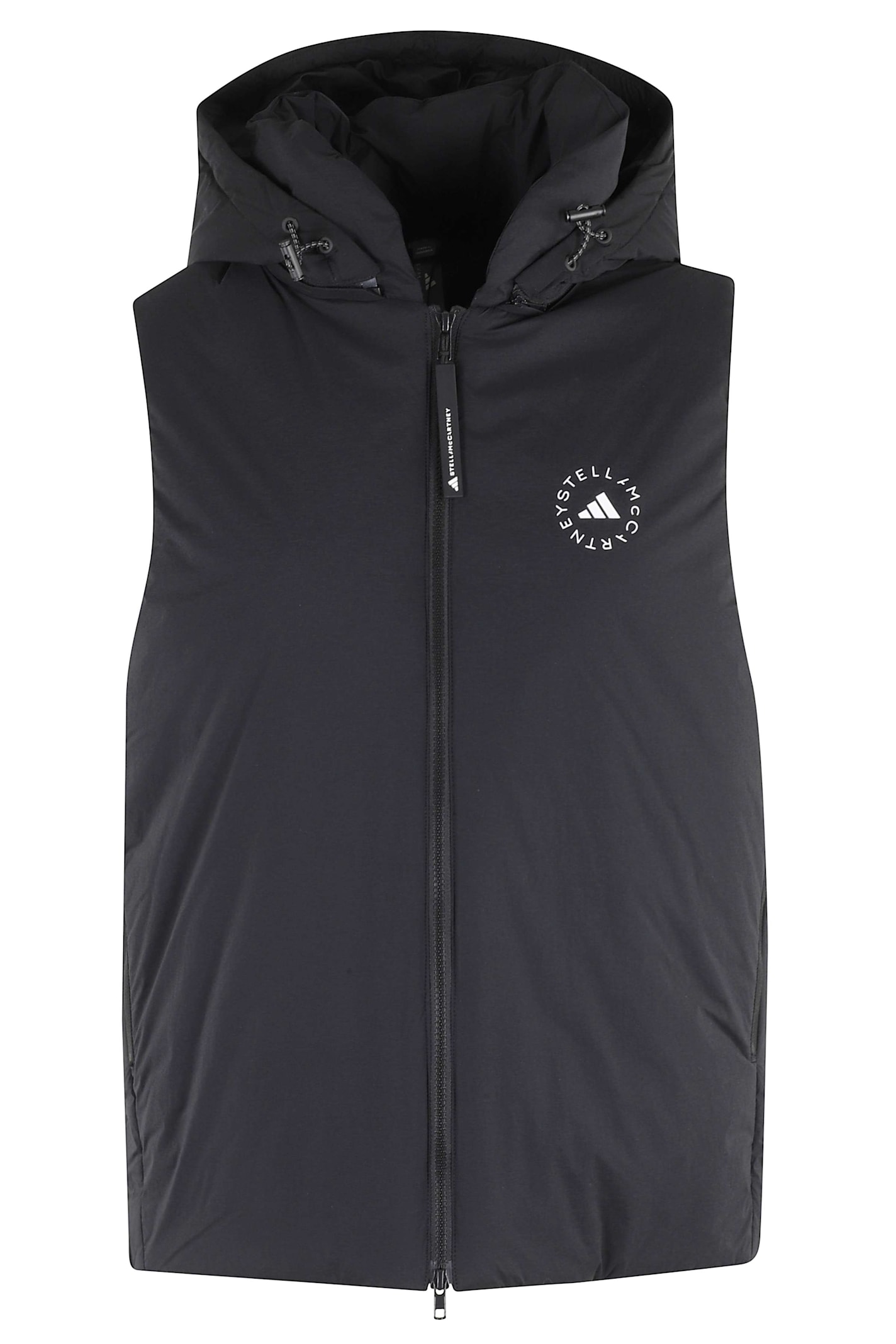 Adidas By Stella Mccartney Puf Vest In Black