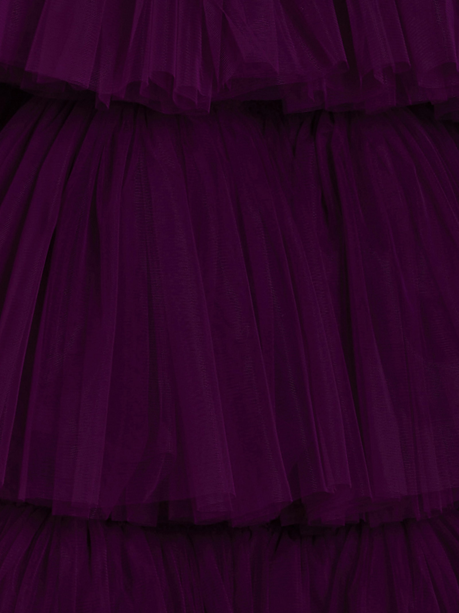 Shop 19:13 Dresscode Maxi Tulle Dress In Purple