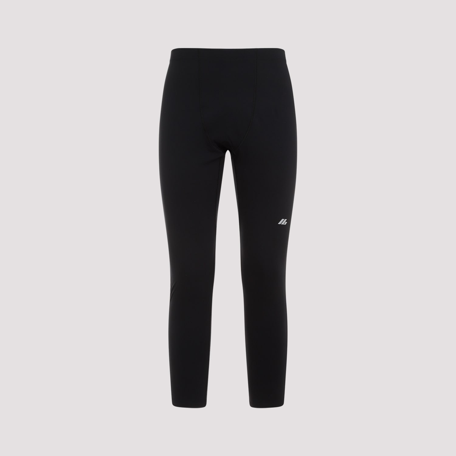 Shop Balenciaga Polyamide Leggings In Black Reflective