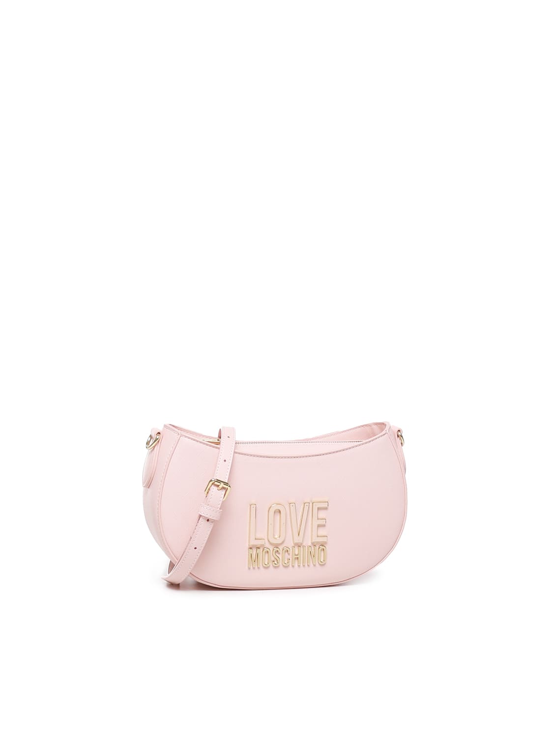 Shop Love Moschino Jelly Shoulder Bag In Pink