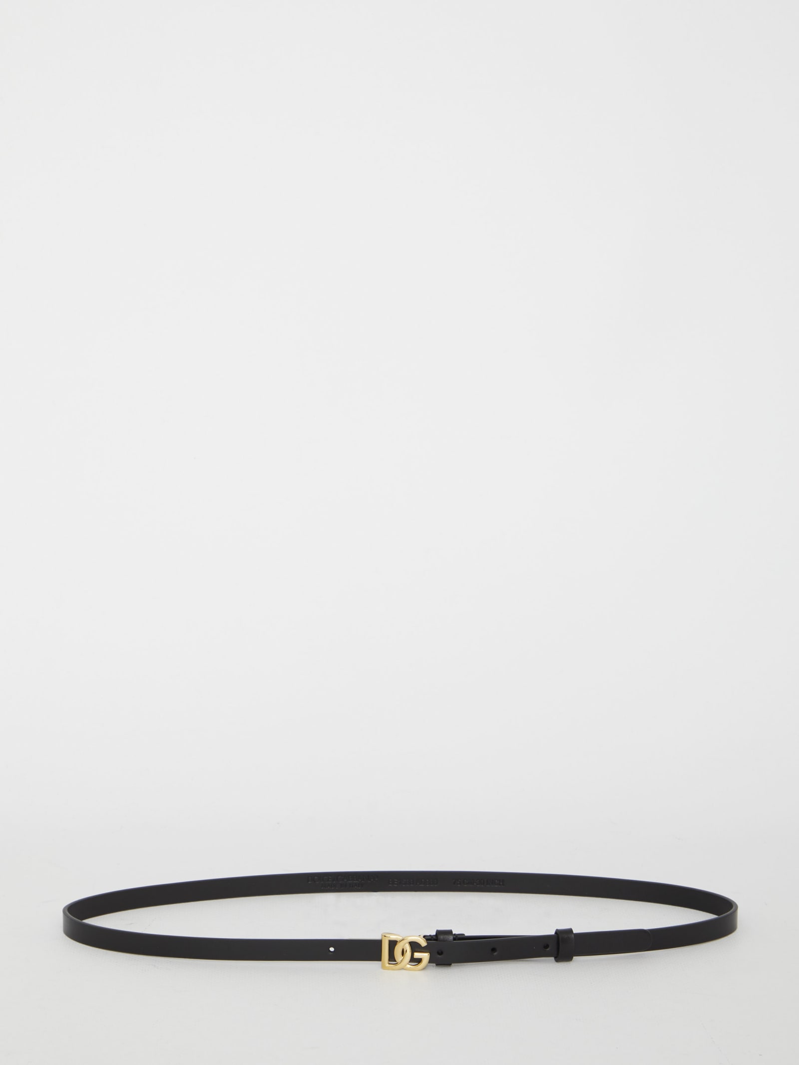 Dolce & Gabbana Dg Calfskin Belt