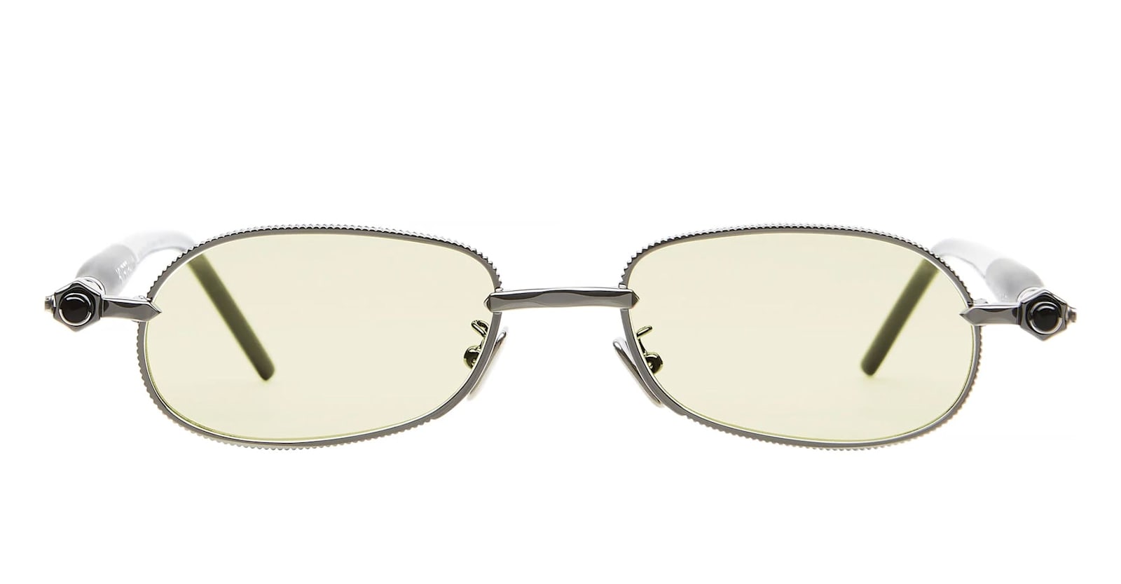Kuboraum Mask P78 Gmb - Gunmetal Sunglasses In Metallic