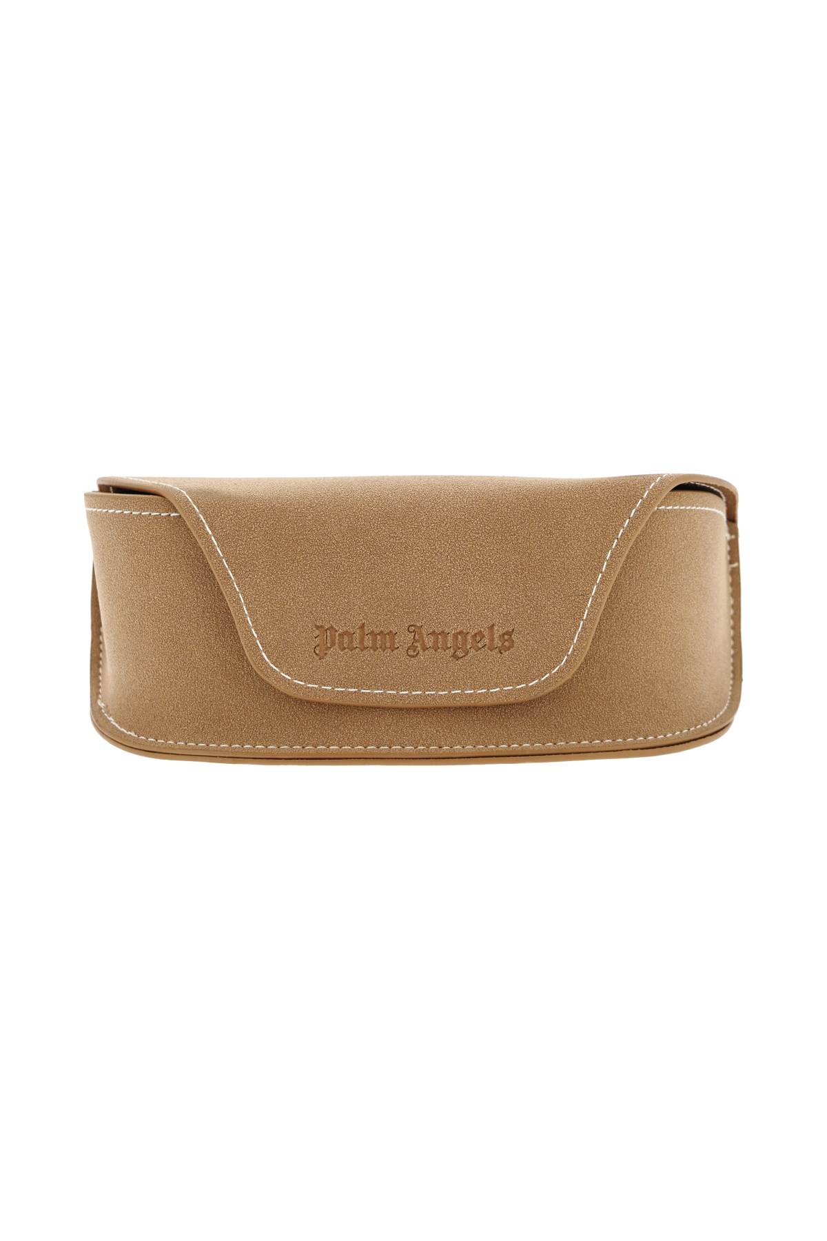 Palm Angels Palm Rectangle-frame Sunglasses In Black Dark Grey (black)