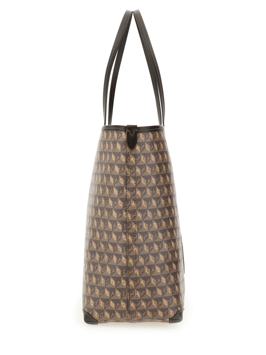 Shop Anya Hindmarch I Am A Plastic Bag Tote Bag In Brown