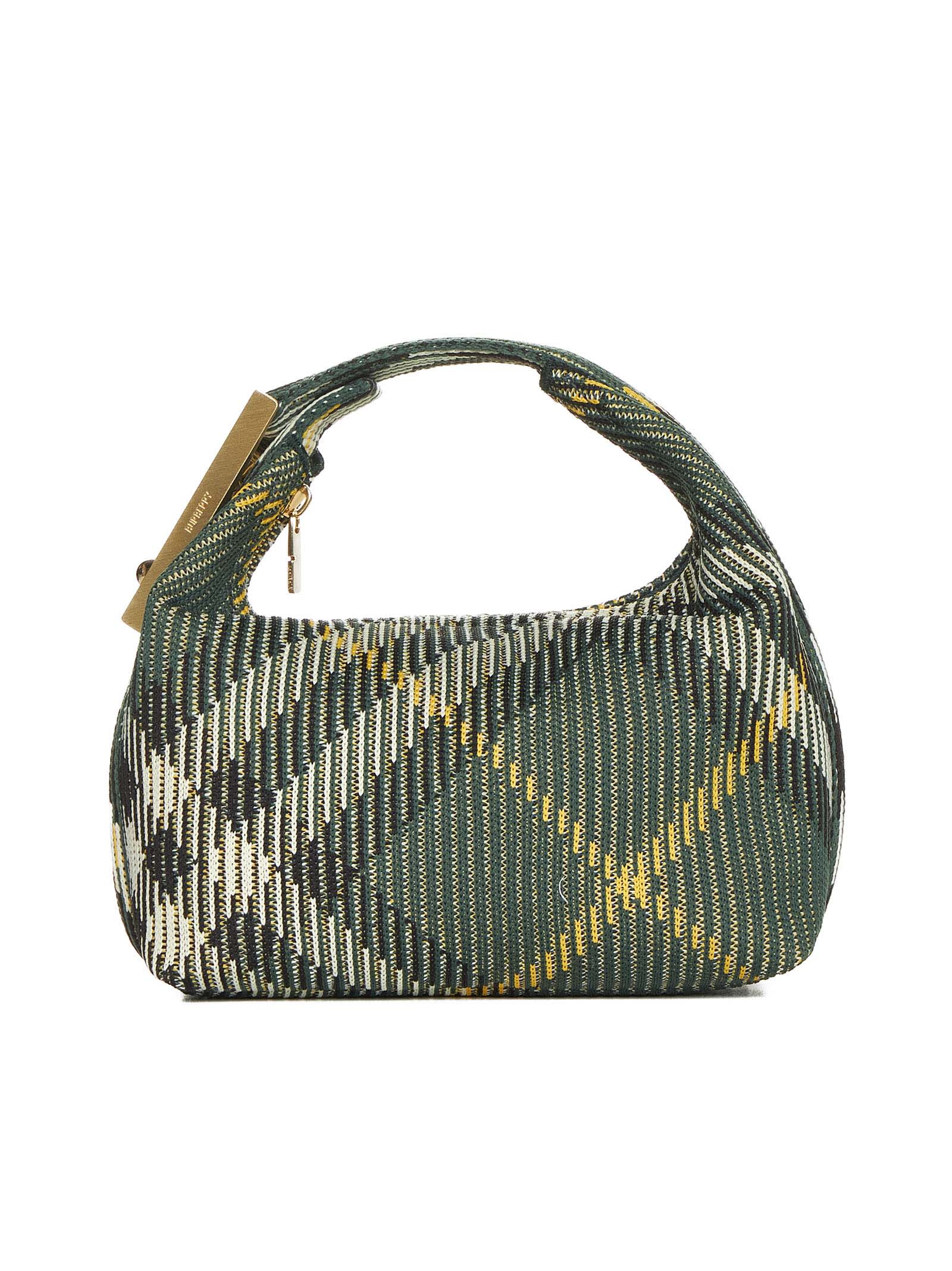 Shop Burberry Tote In Ivy