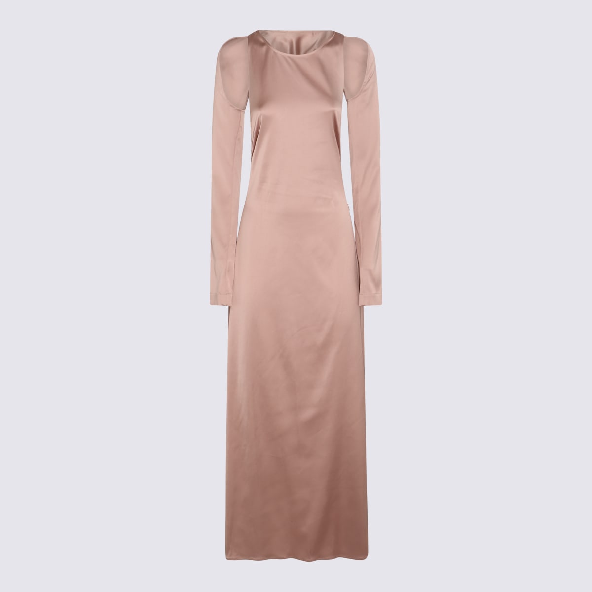 Shop Calvin Klein Roebuck Viscose Stretch Long Dress