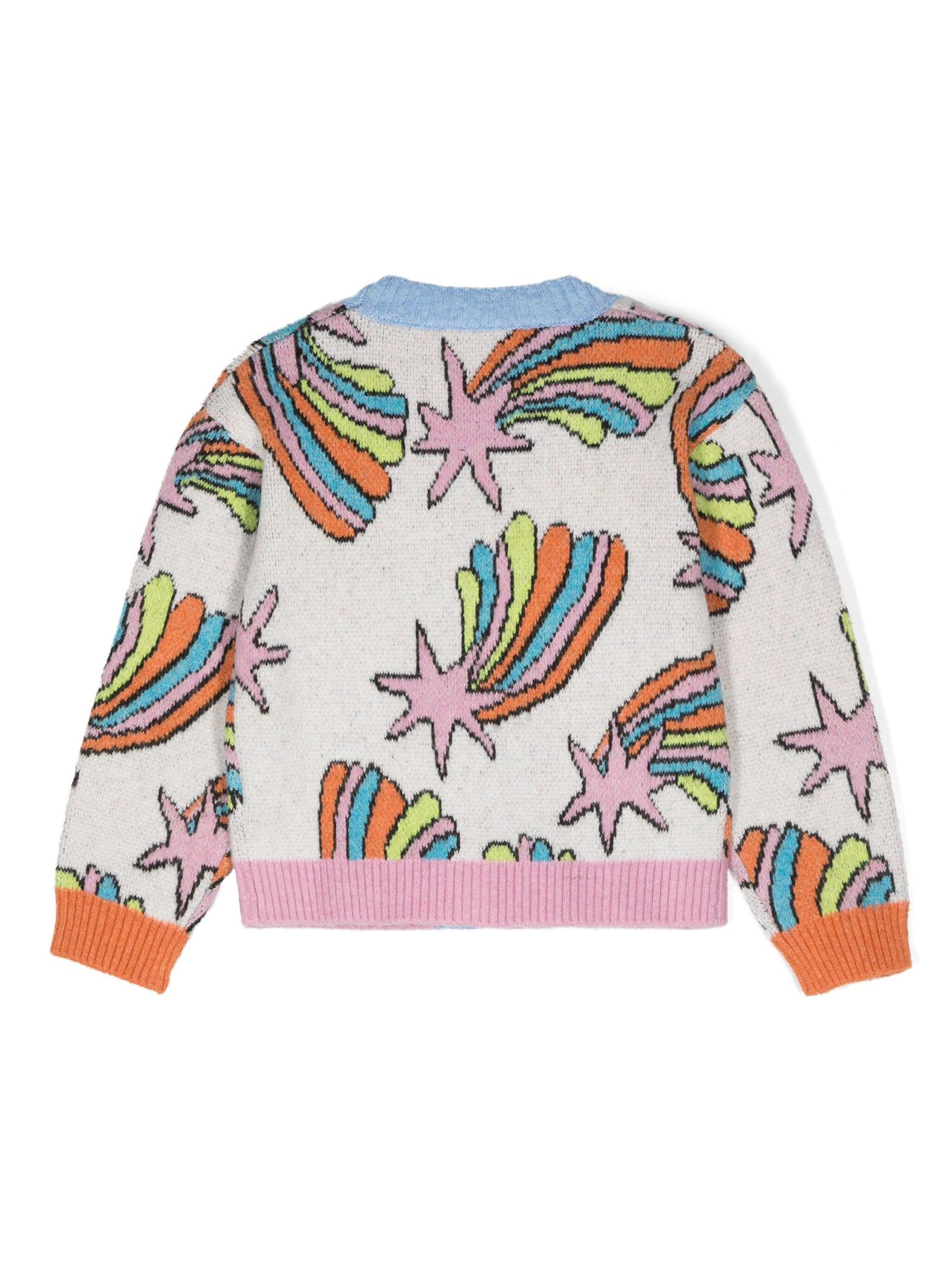 Shop Stella Mccartney Kids Sweaters Multicolour