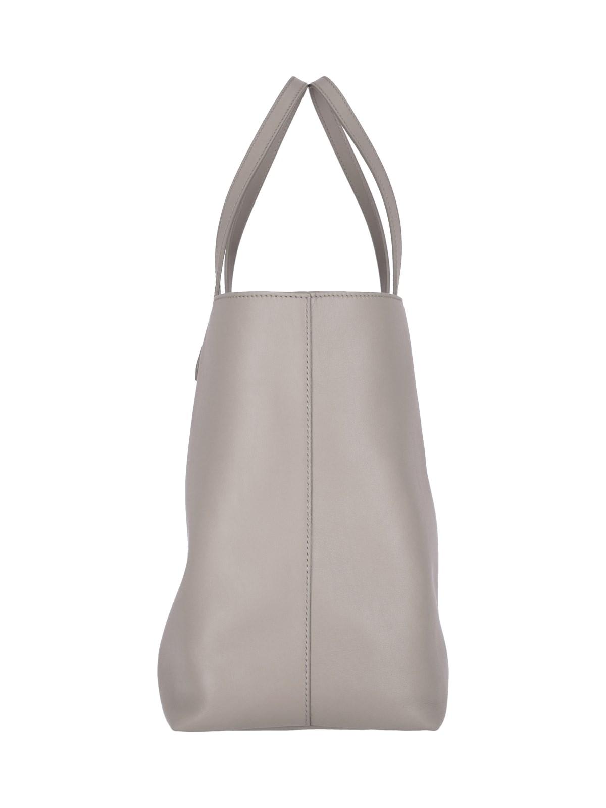 Shop Golden Goose Logo Tote Bag In Taupe