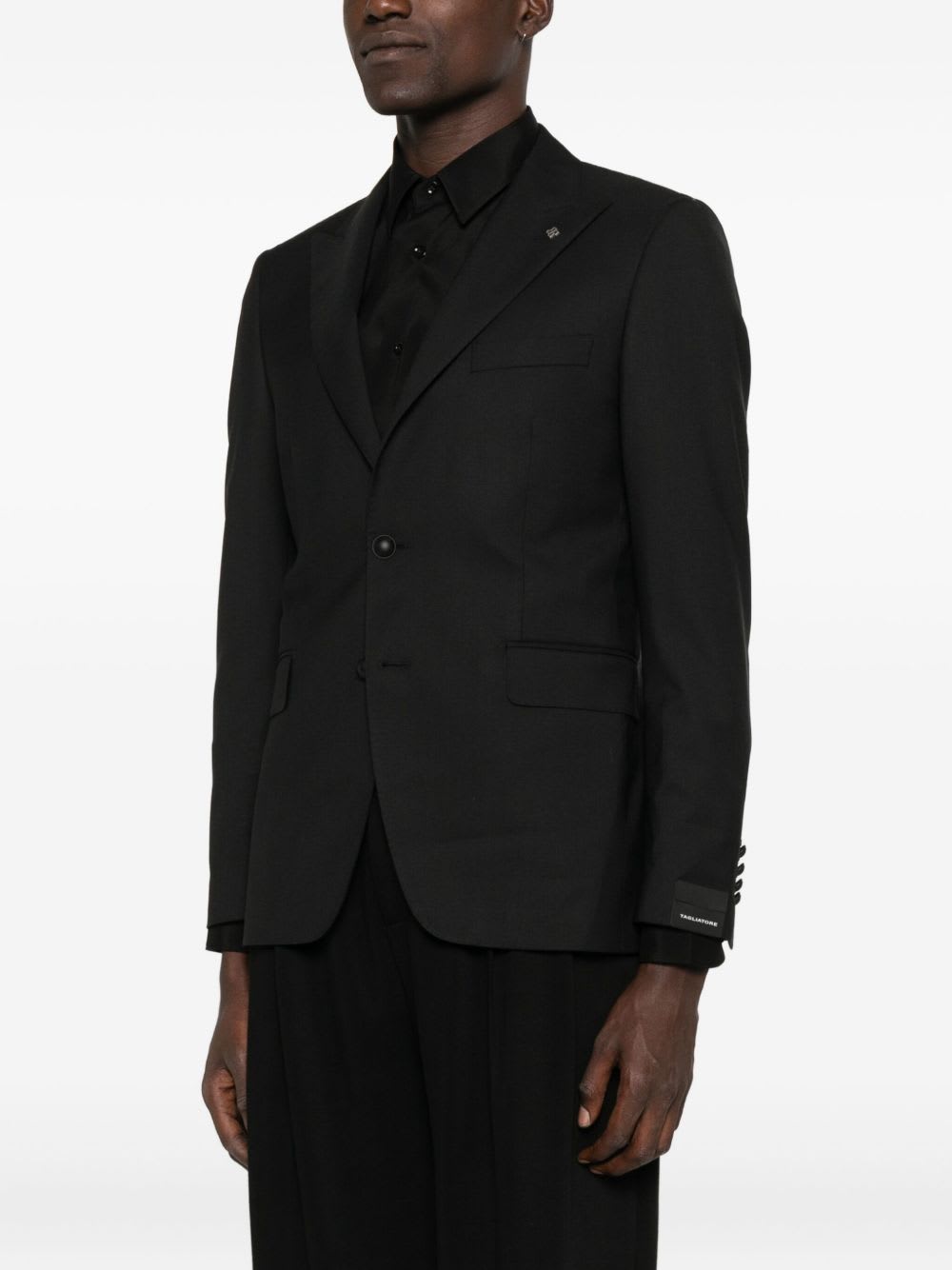 Tagliatore Two-button Blazer In Black
