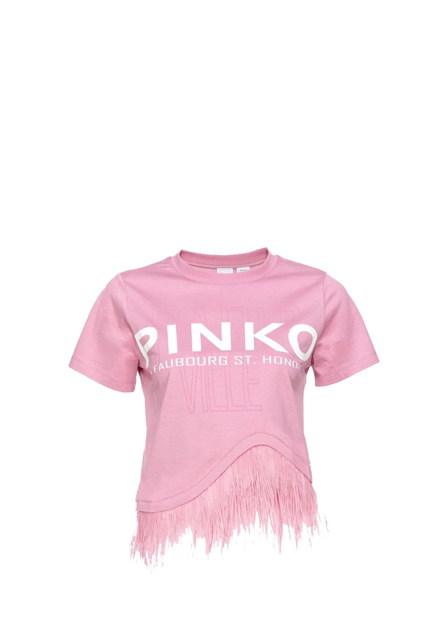 Shop Pinko T-shirt In Pink