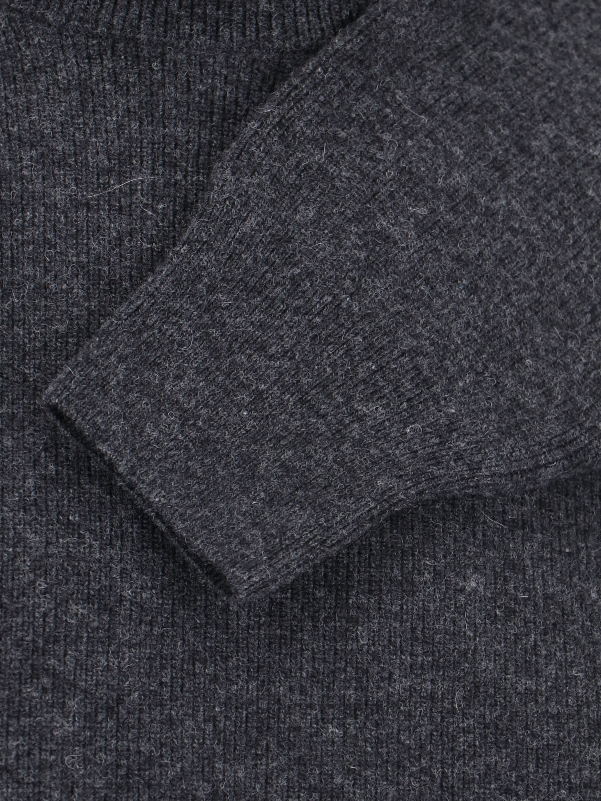 Shop Lemaire High Neck Sweater In Gray