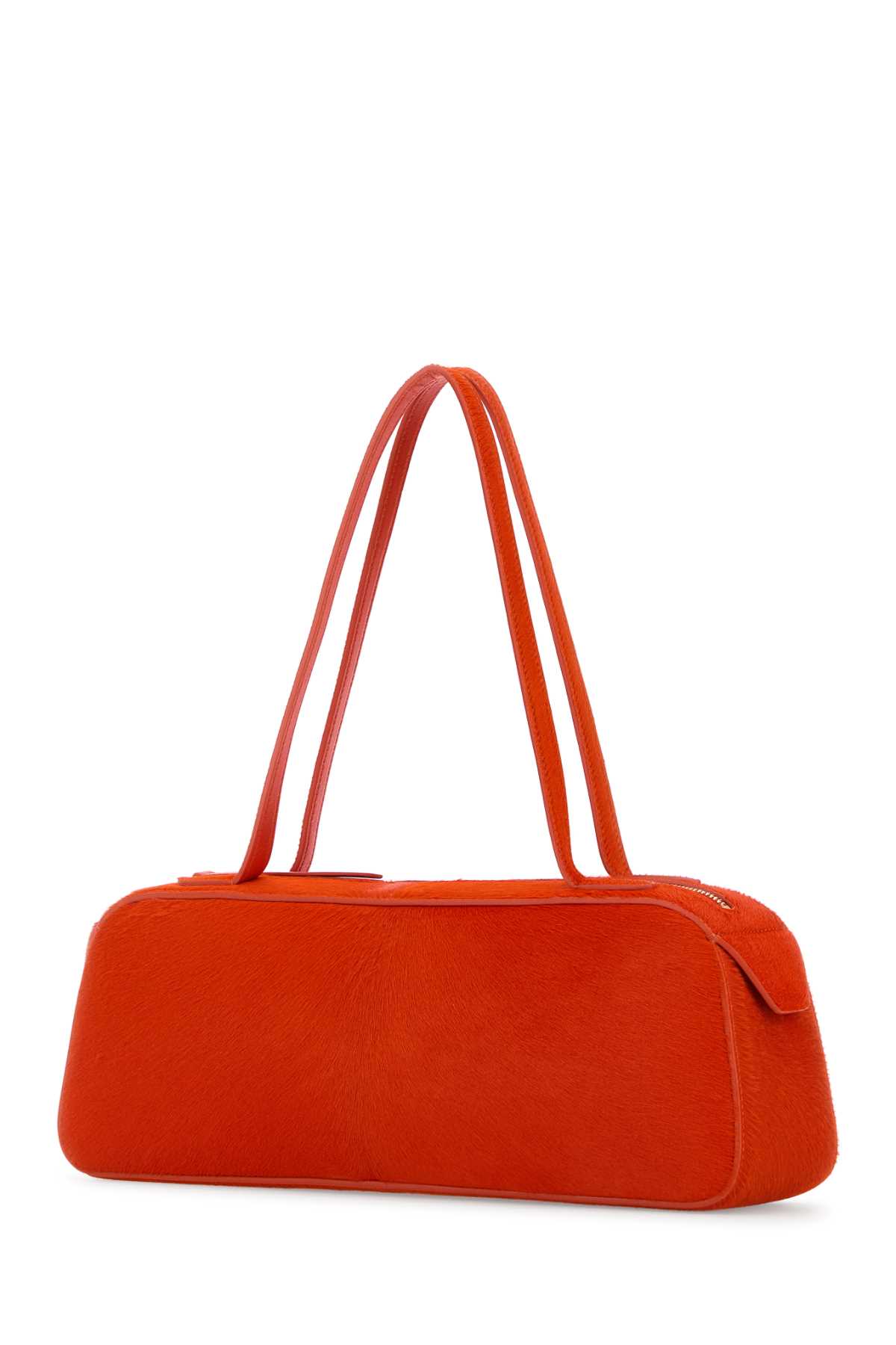 Khaite Borsa A Spalla Simona In Cavallino Arancione Donna