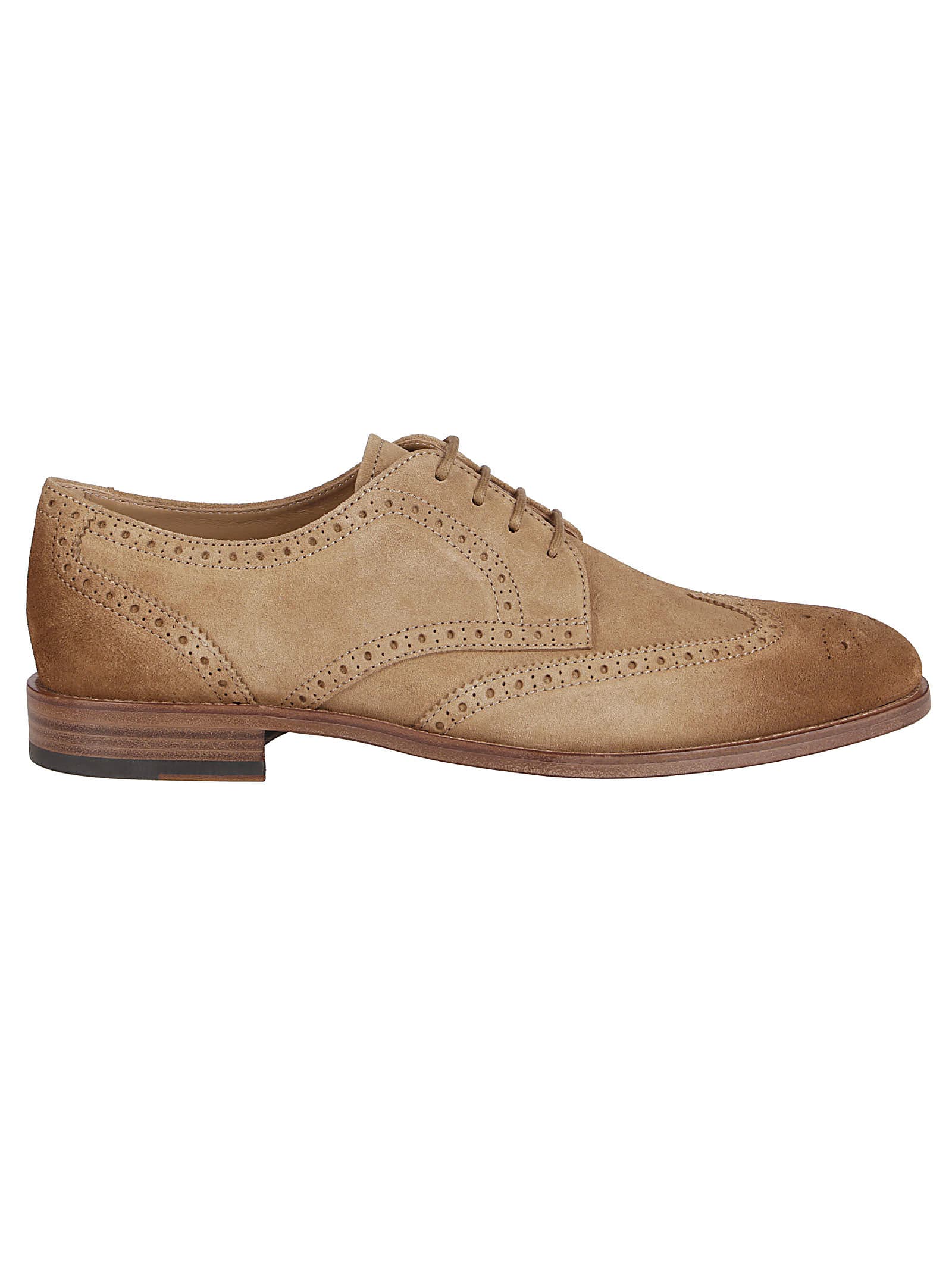 Tod's Branded Insole Brogues In Brown