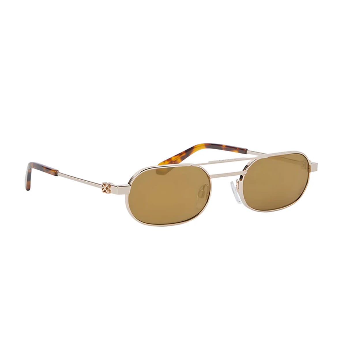 Shop Off-white Oeri123 Vaiden 7676 Gold Sunglasses In Oro