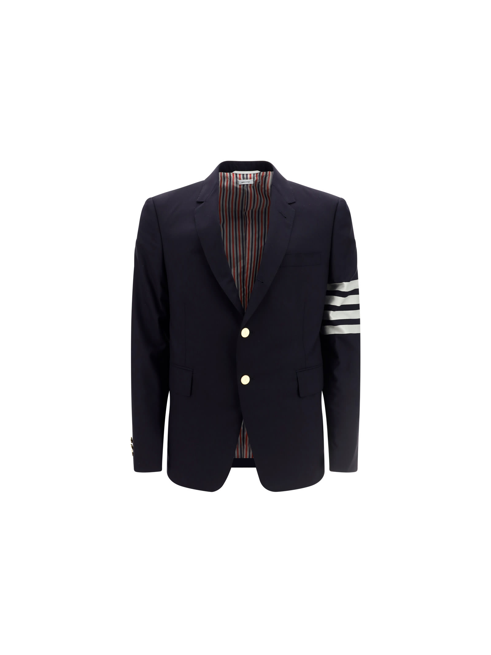 Thom Browne 4-bar Stripe Blazer In Navy