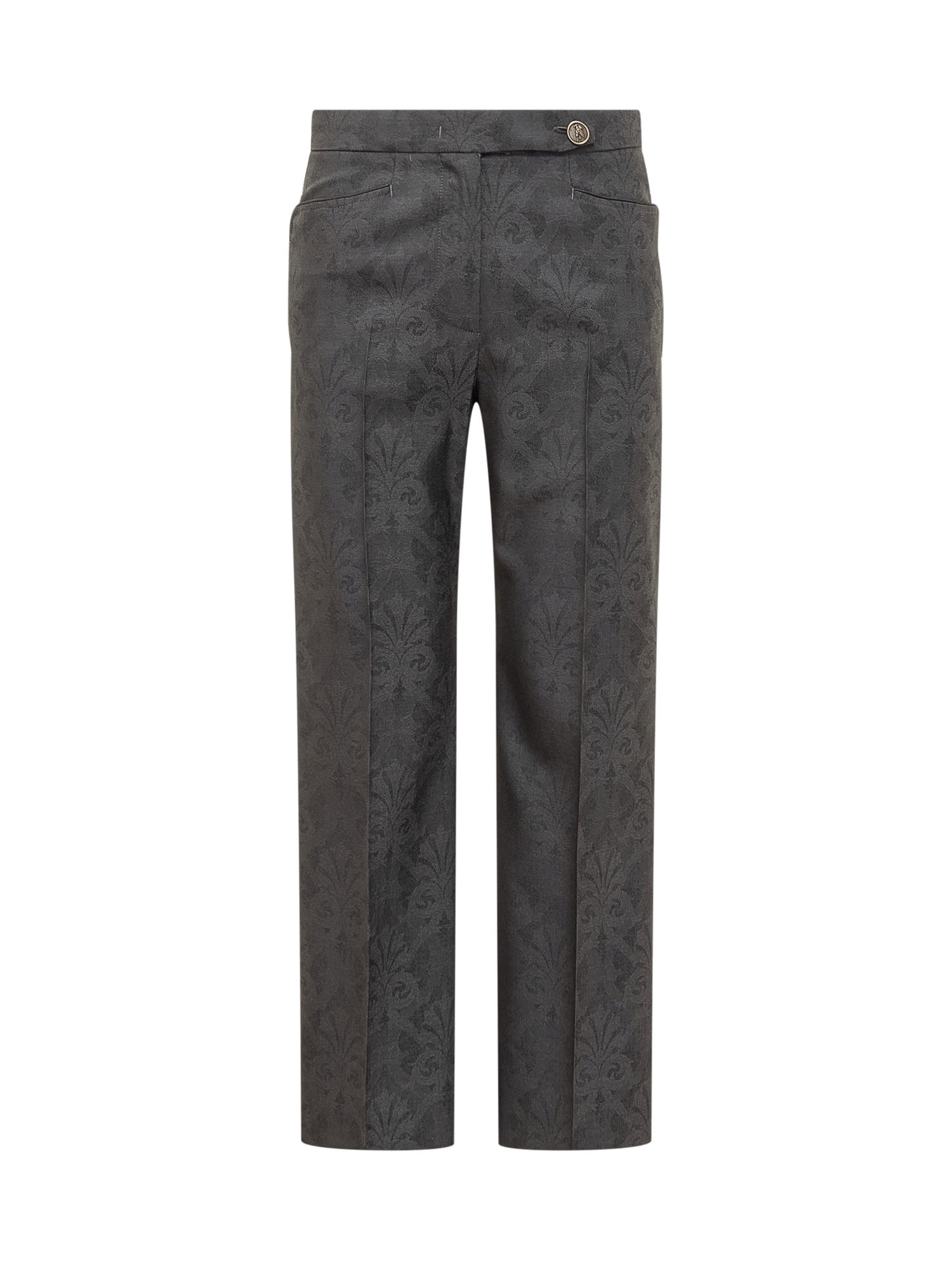 Etro Trouser In Grey