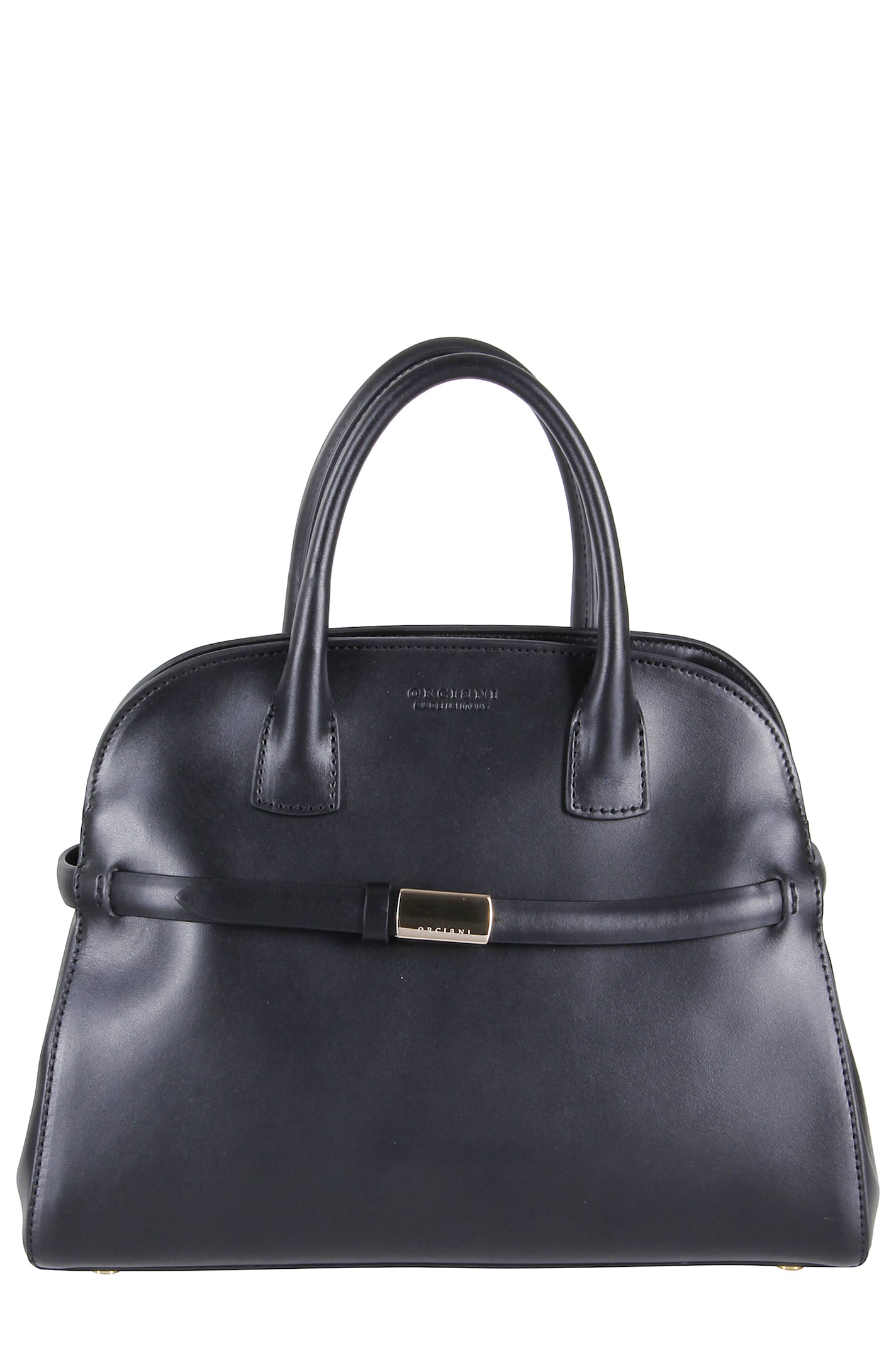 Orciani Borsa A Mano In Black