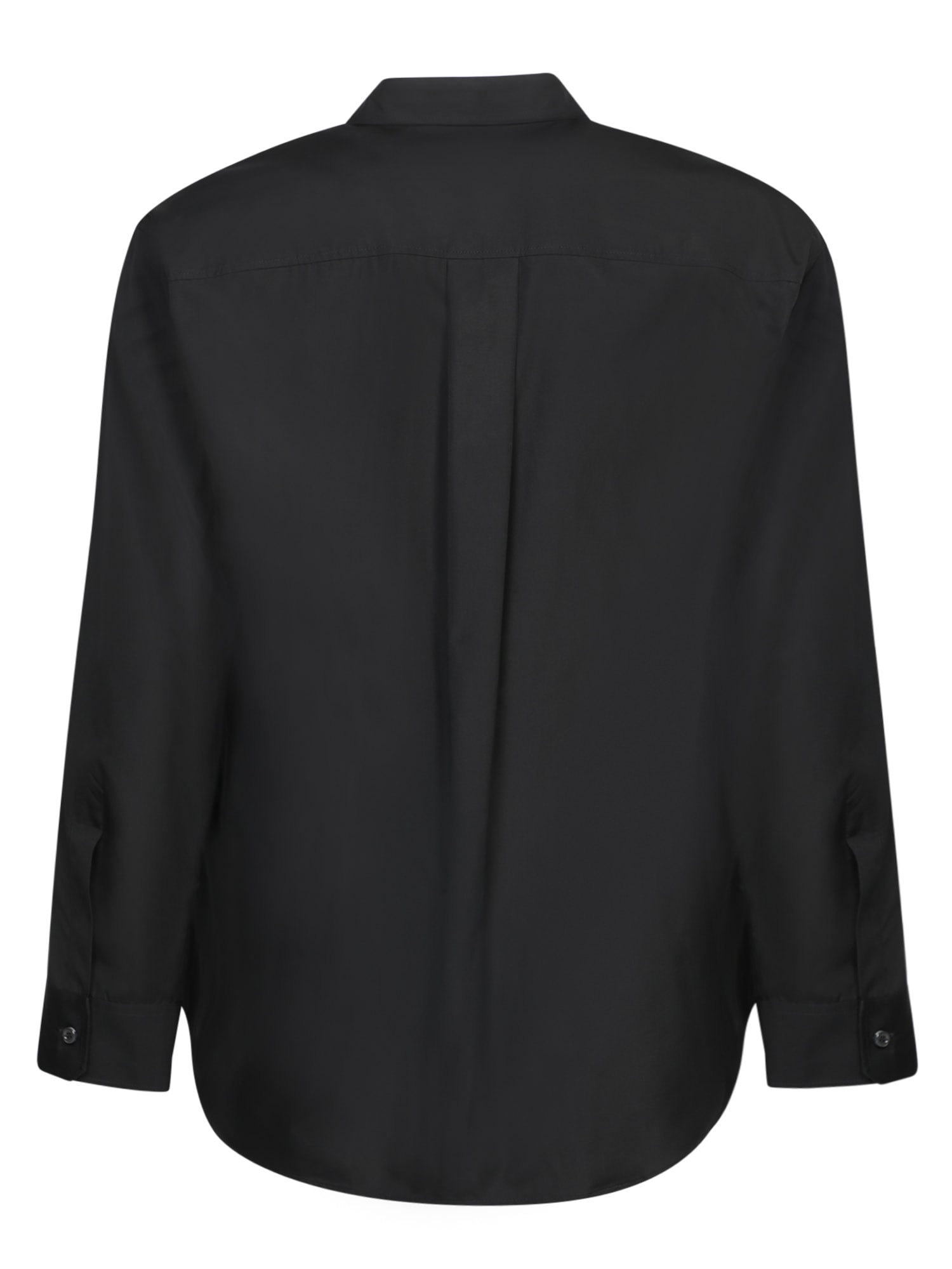 Shop Dsquared2 See Through Black Shirt