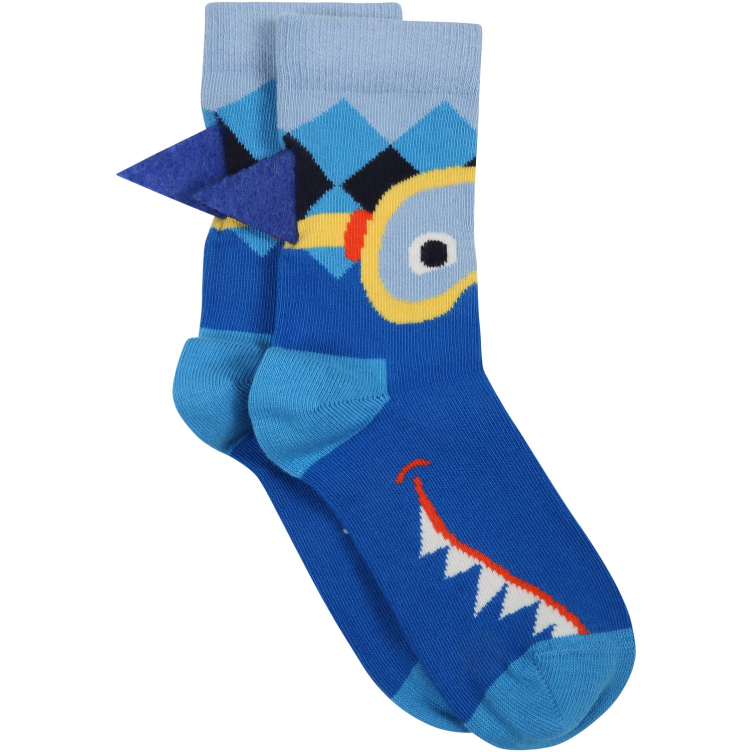 Happy Socks Multicolor Socks For Boy With Shark