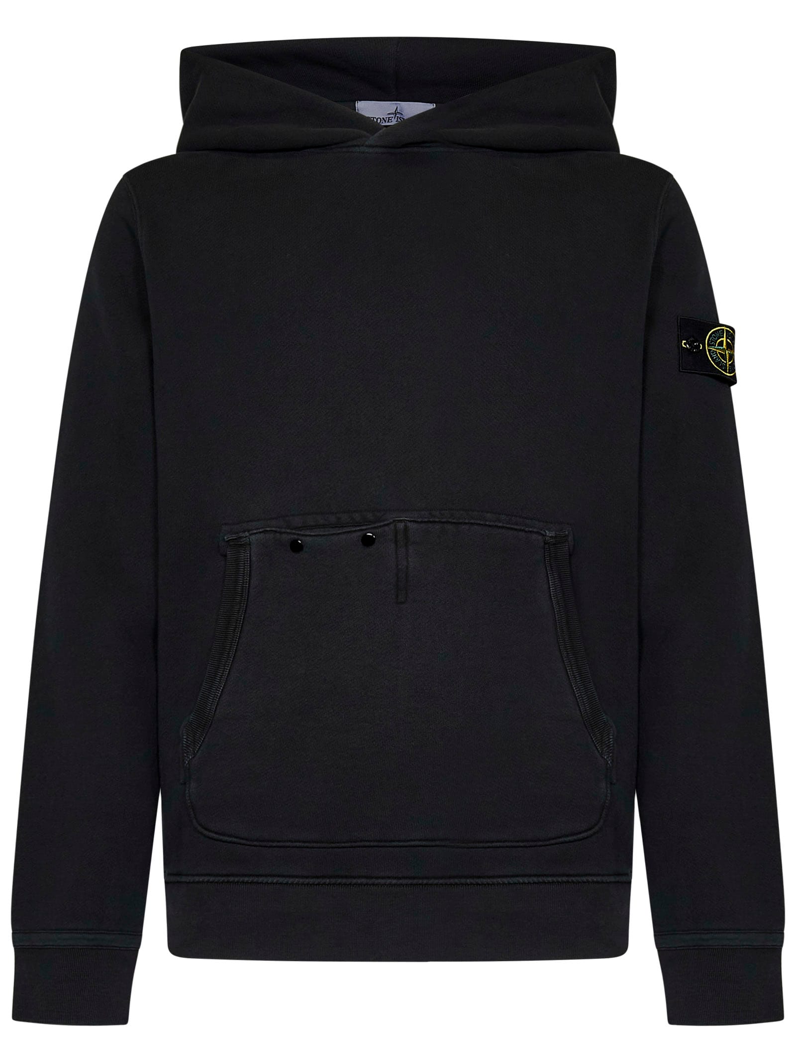 Shop Stone Island Sweatshirt In Black