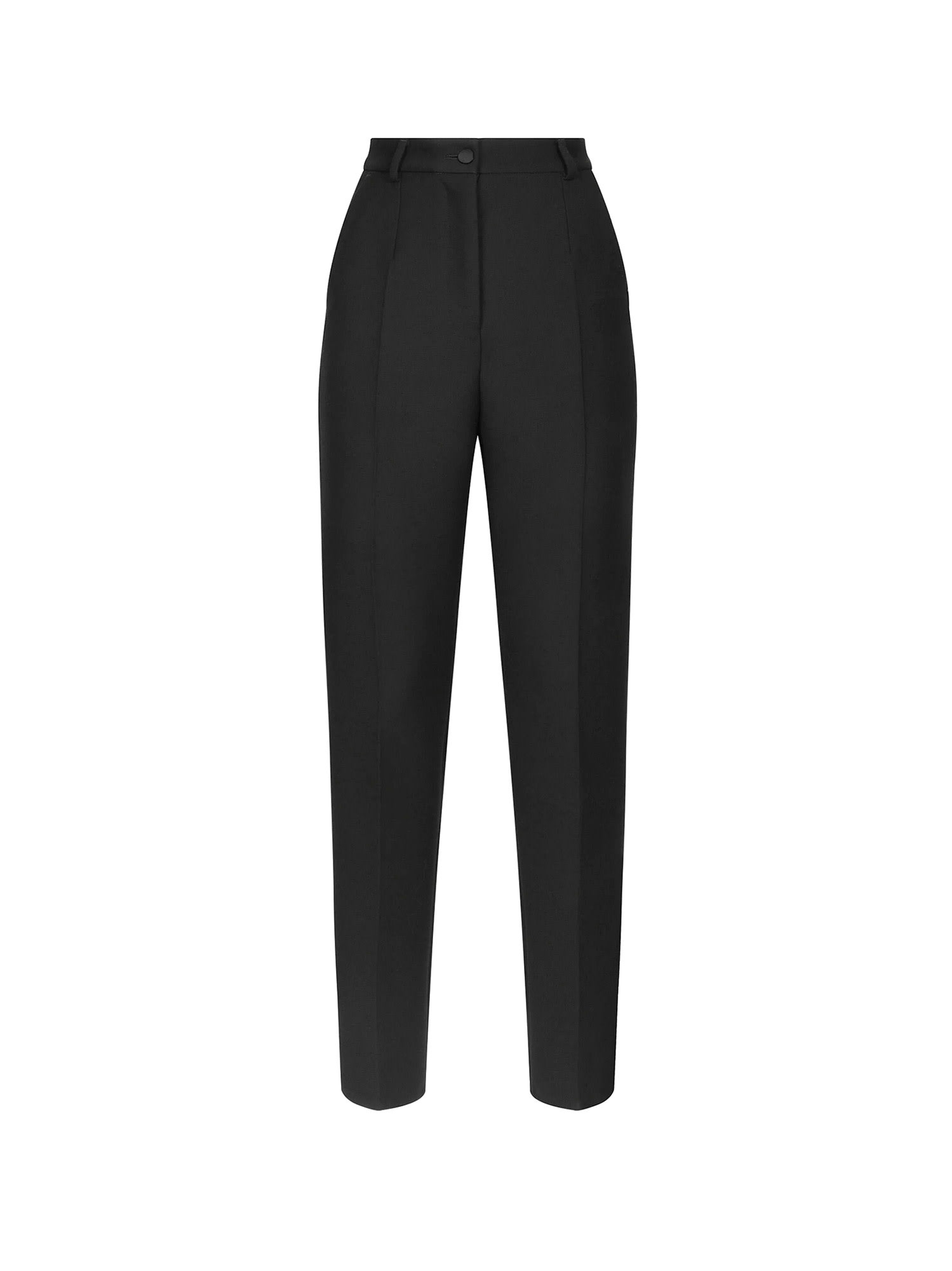 Shop Dolce & Gabbana Trouser In Black