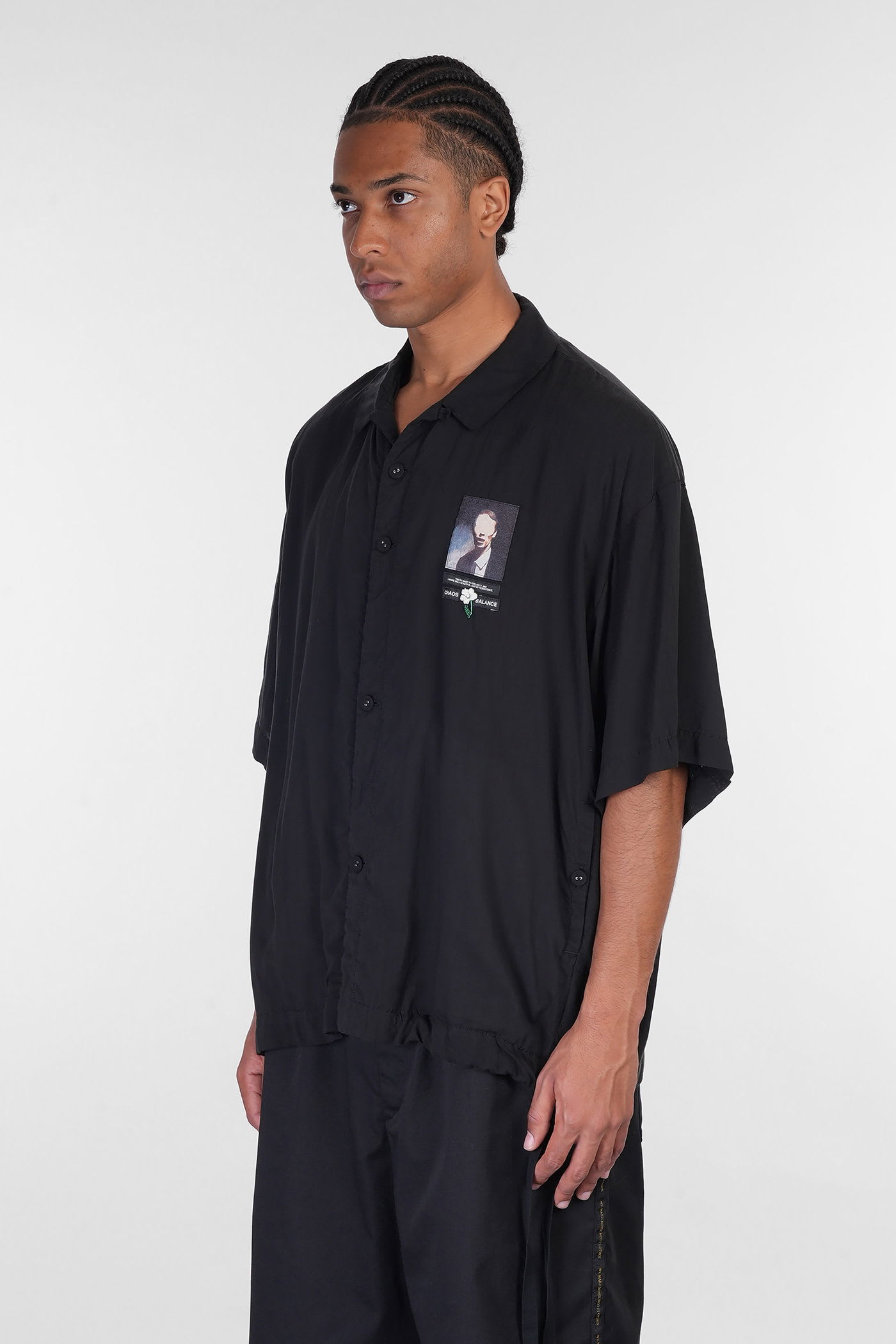 Undercover Shirt In Black Cotton In Black