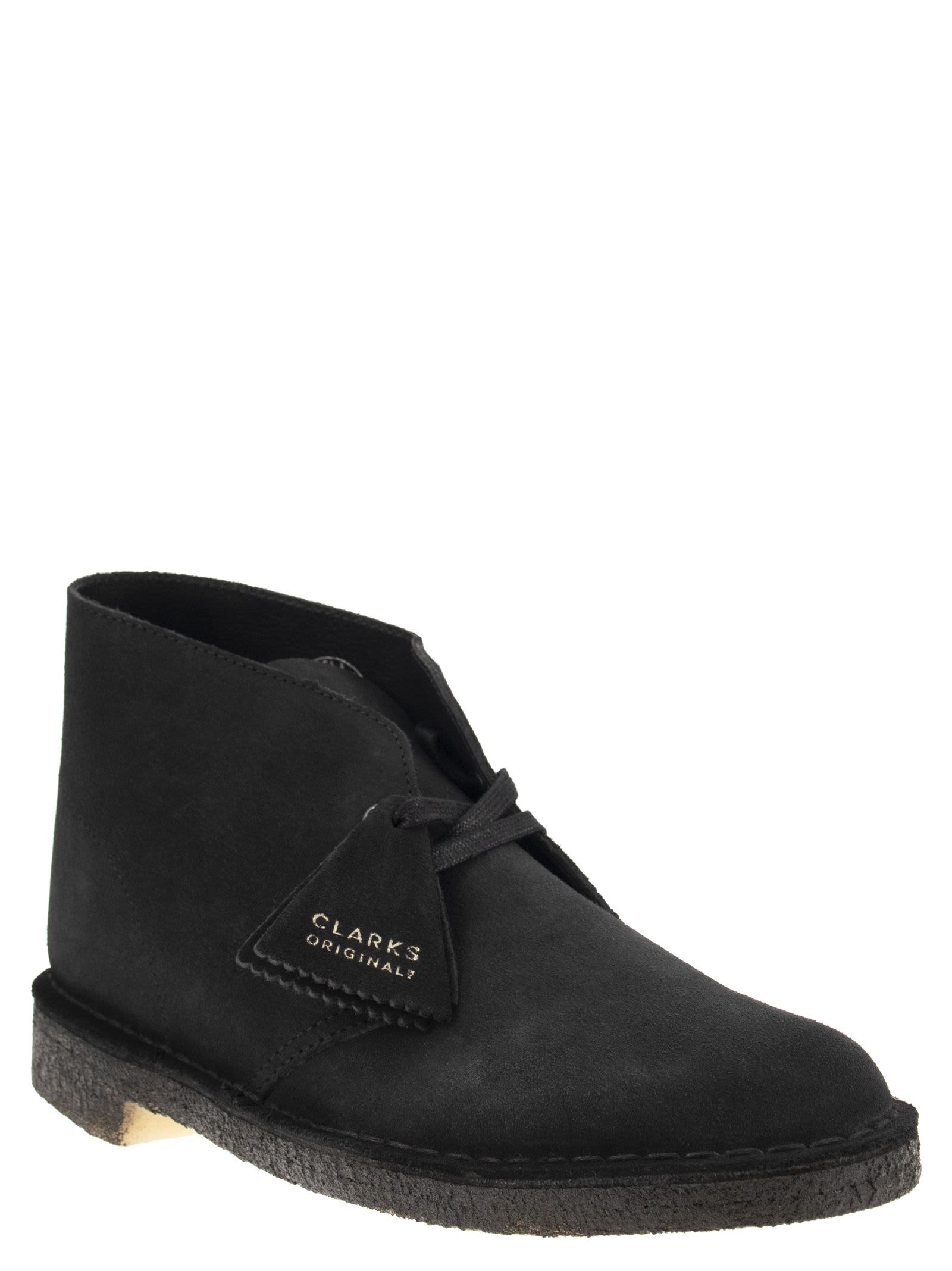 Shop Clarks Desert Boot - Lace-up Boot In Navy