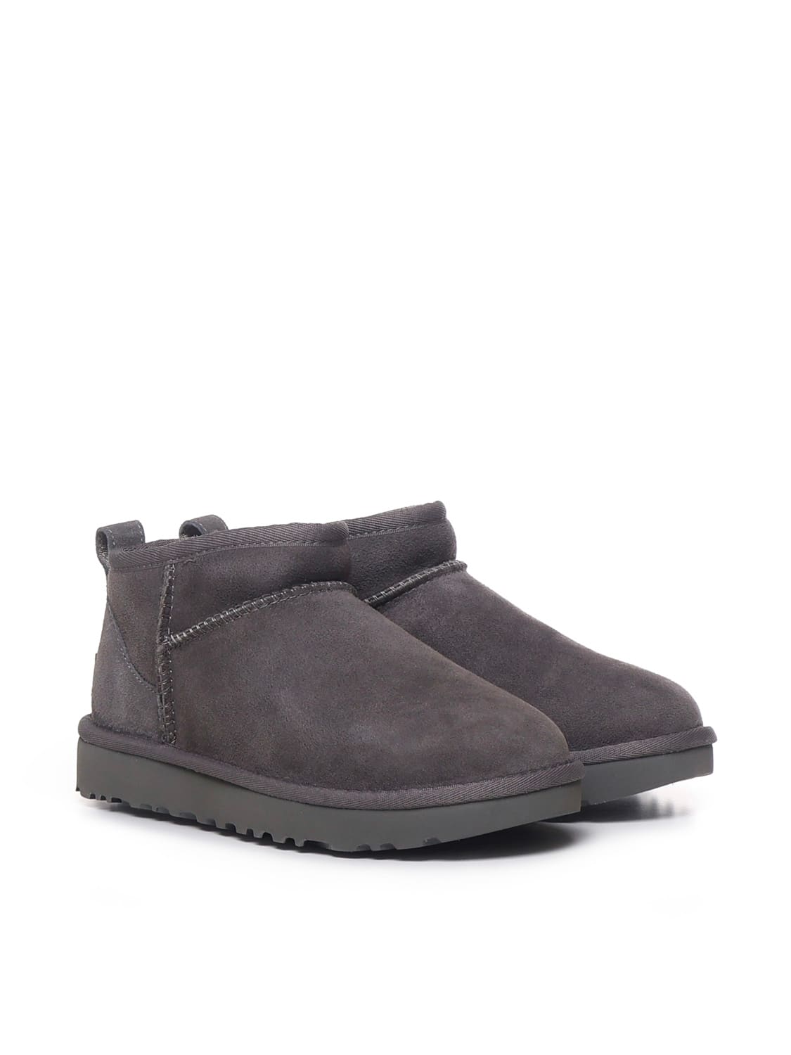 Ugg Classic Ultra Mini Boots In Gray