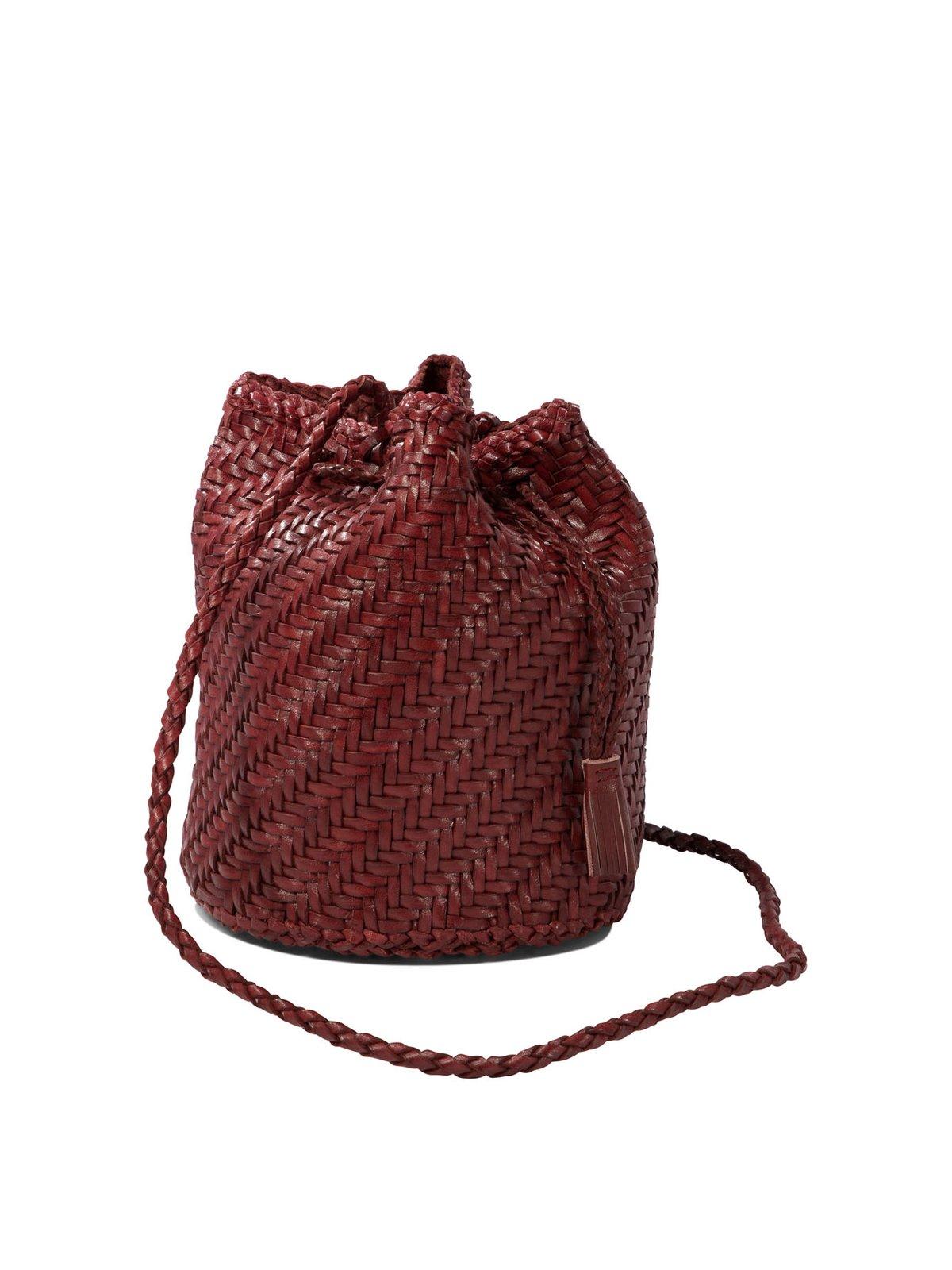 DRAGON DIFFUSION POMPOM DOUBLE JUMP BUCKET BAG