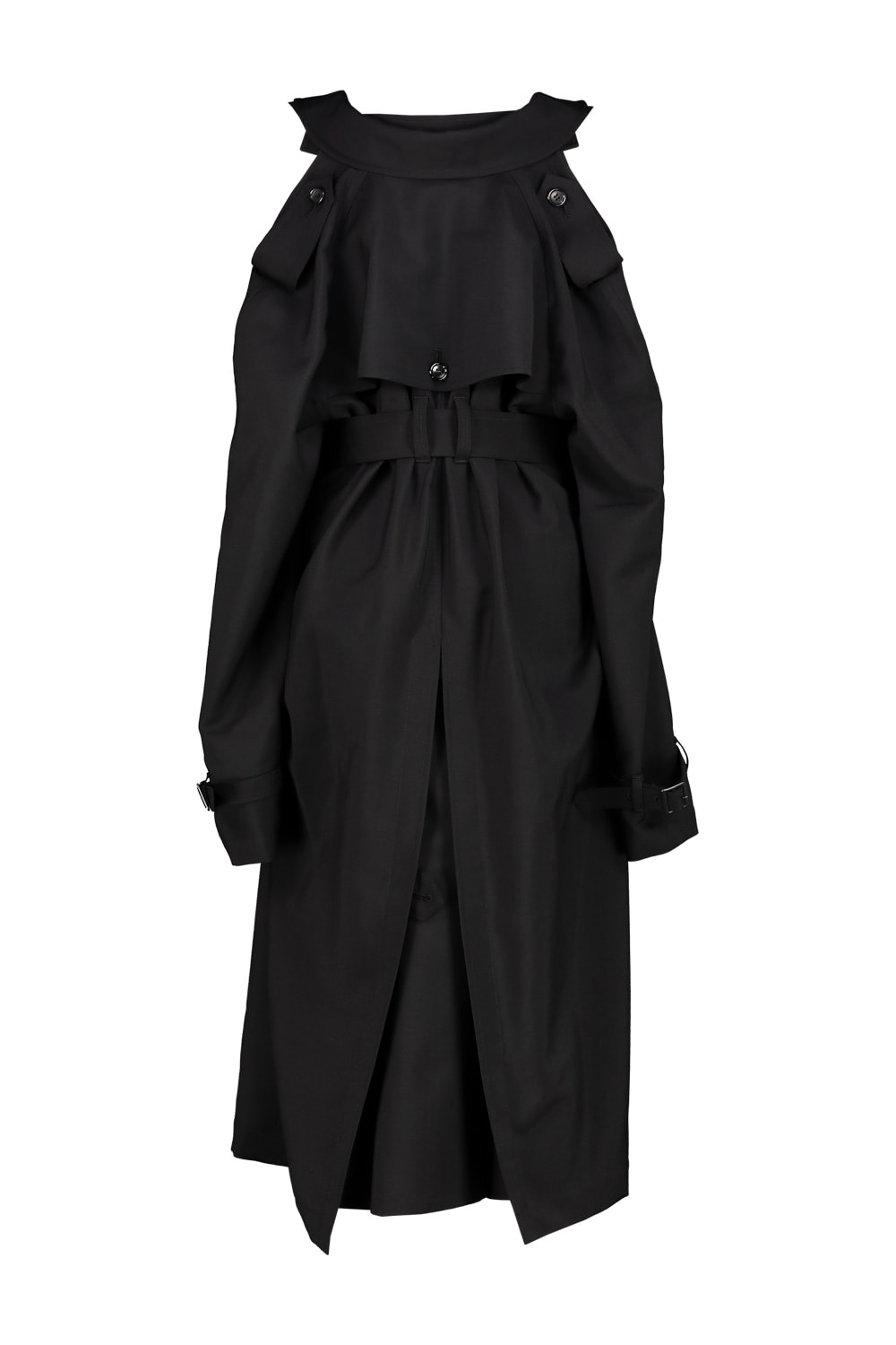 Shop Junya Watanabe Robe Manteaux Dress In Black