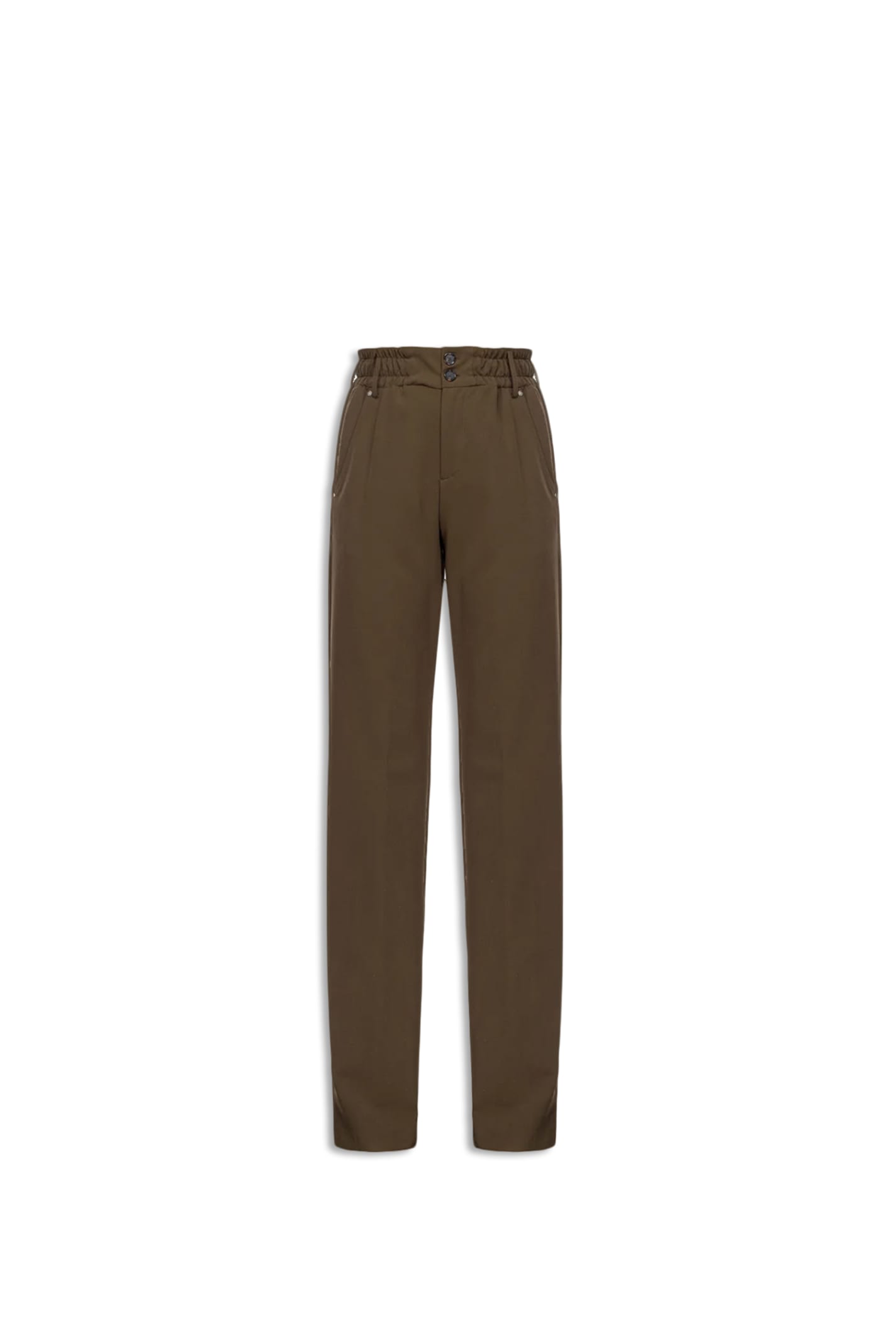 Shop Pinko Semaforo Pants In Green