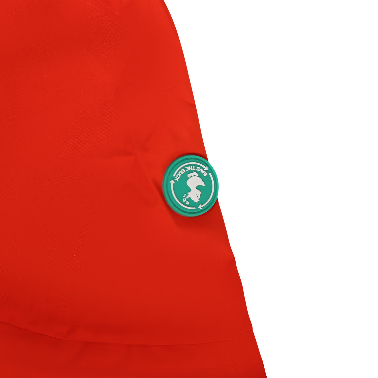 Shop Save The Duck Red Coco Windbreaker For Kids With Logo
