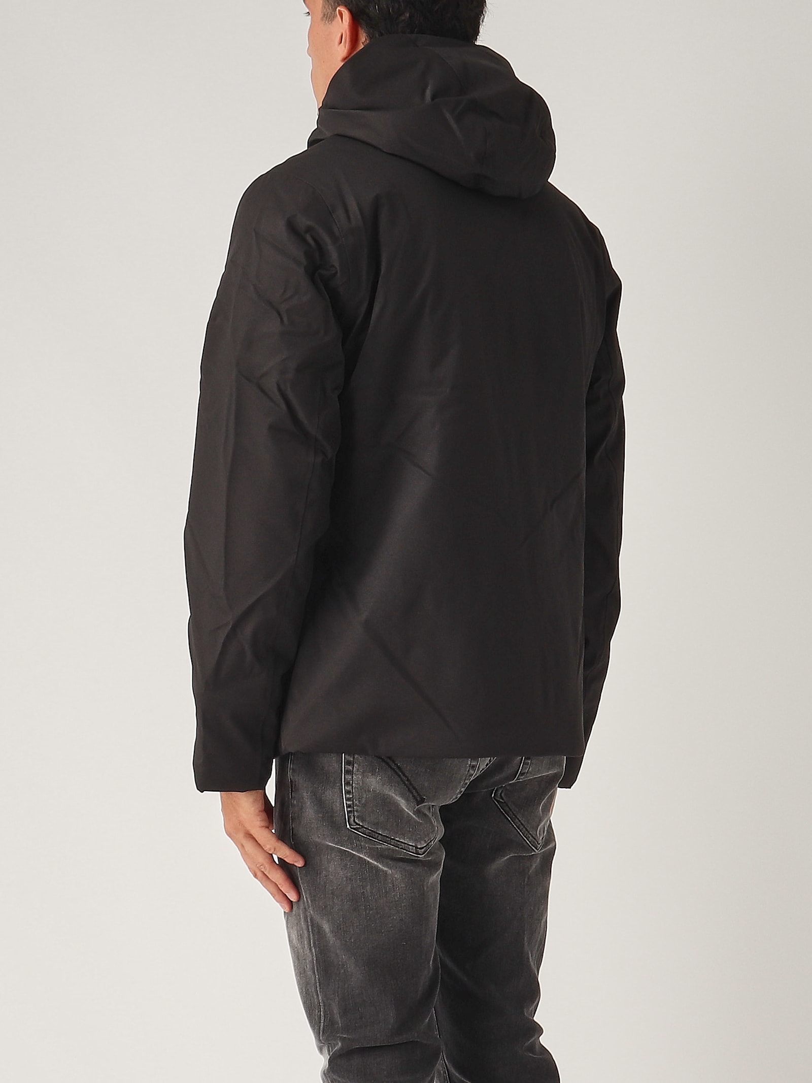 Shop K-way Jacko Twill Marmotta Jacket In Nero