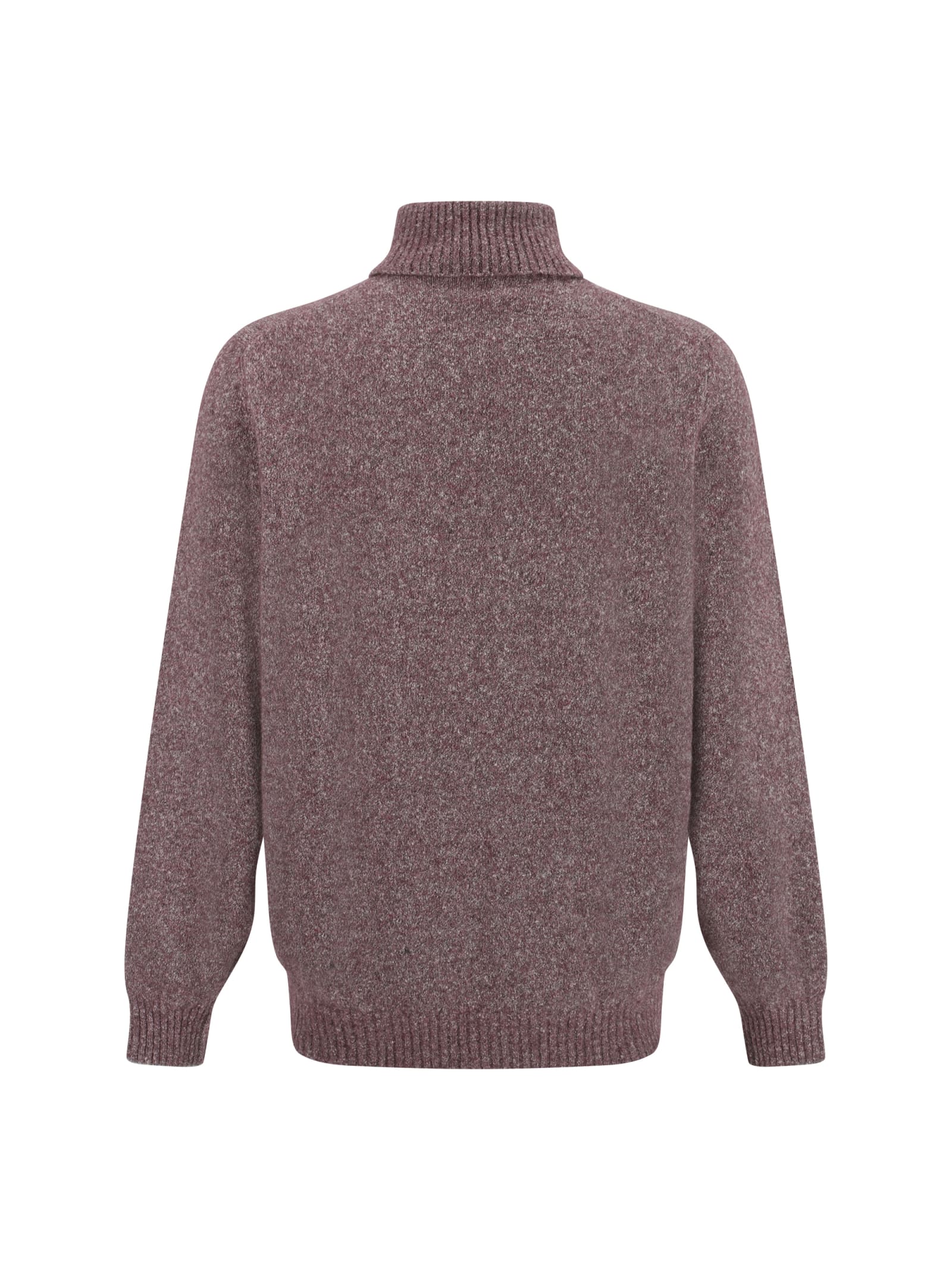 Shop Brunello Cucinelli Turtleneck Sweater In Cipolla