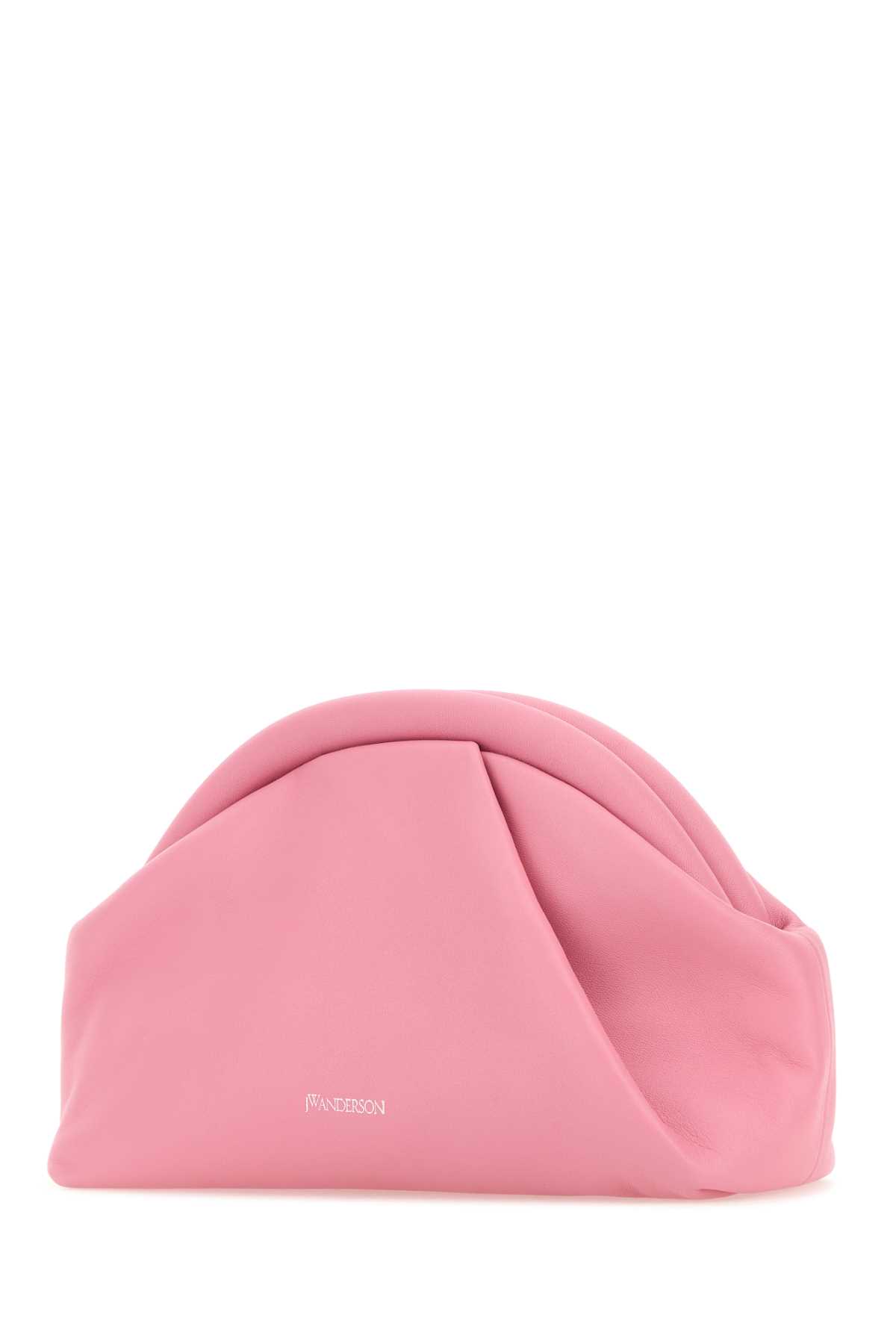 Jw Anderson Pink Leather The Bumper Clutch