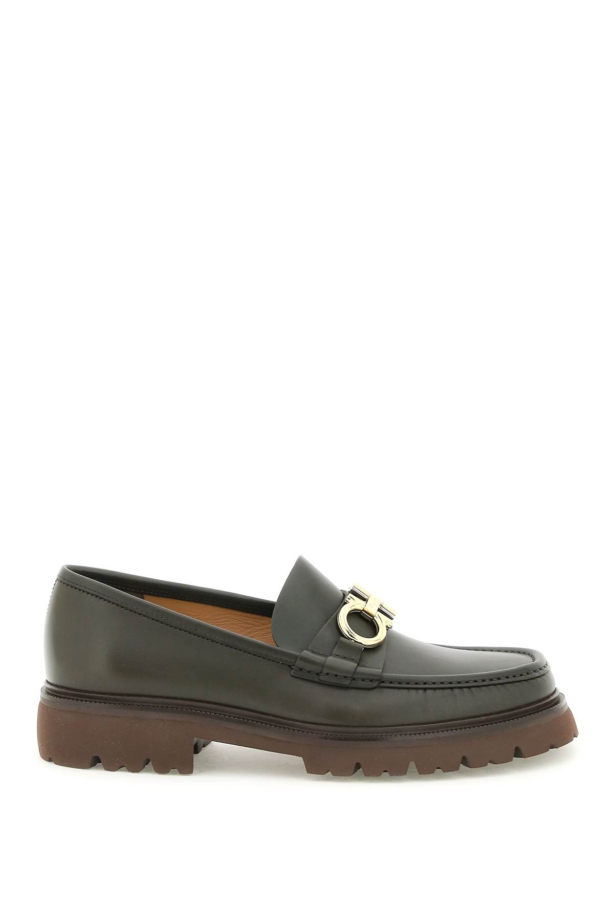 Salvatore Ferragamo Bleecker Leather Loafers