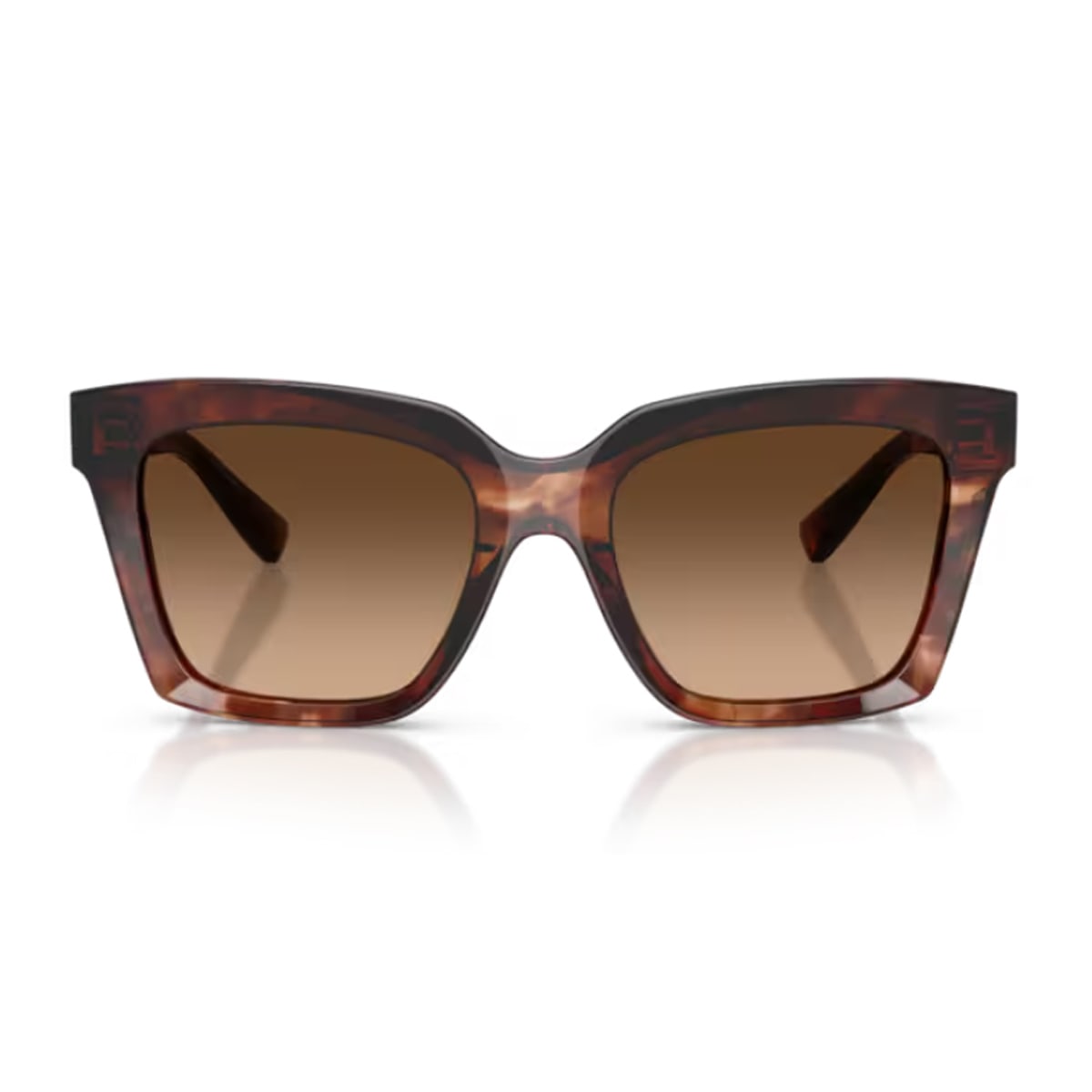 Dolce & Gabbana Eyewear Dolce & Gabbana Dg4498 Dg Hinge 322274 Havana Rosso Scuro Sunglasses In Brown