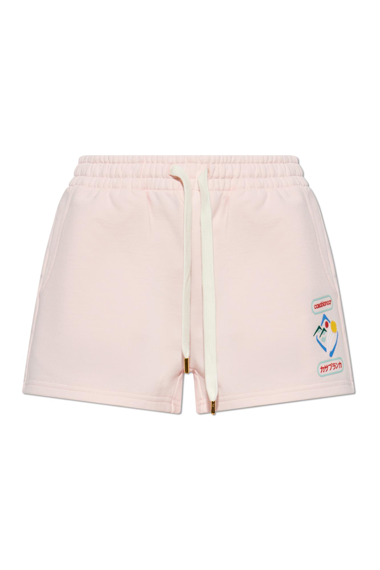 Casablanca Cotton Shorts In Pink