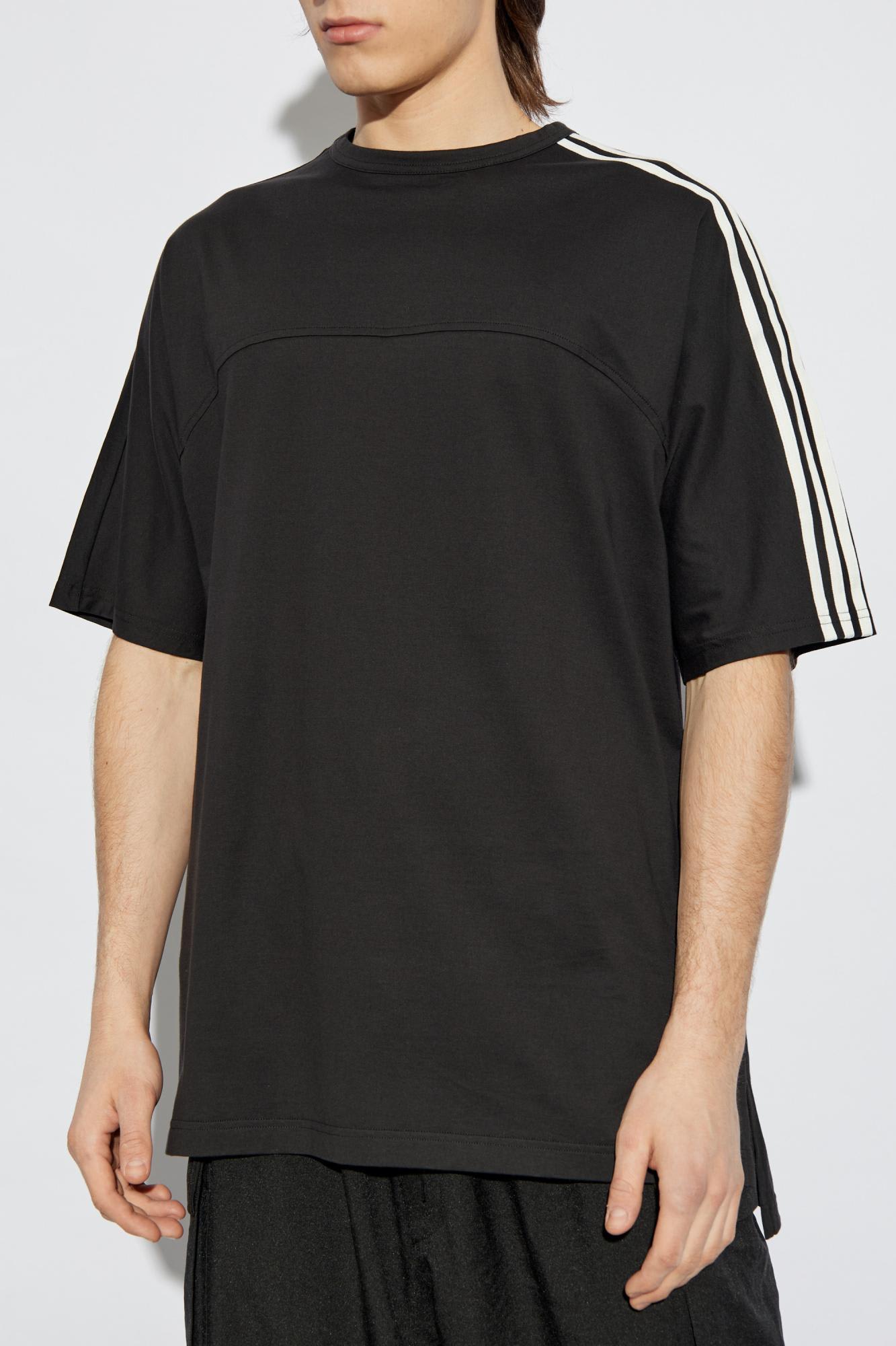 Y-3 Y 3 'y 3 Mesh Stripes Short Sleeve' T Shirt