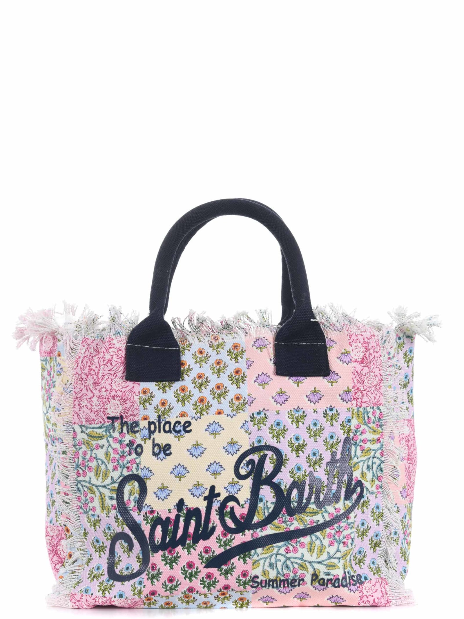 Shop Mc2 Saint Barth Shopping Bag In Multicolor