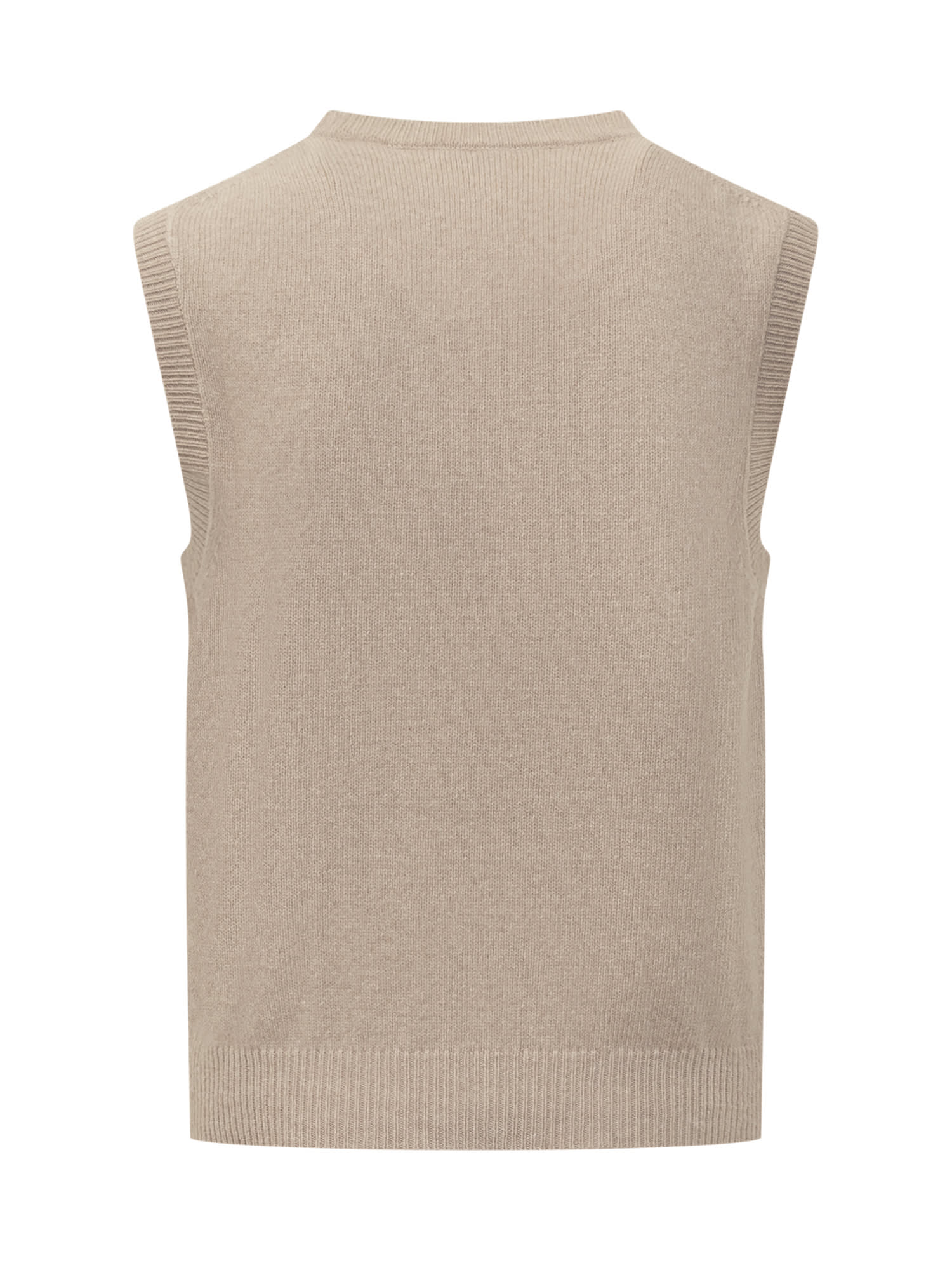 Shop Kenzo Boke Flower Vest In Beige