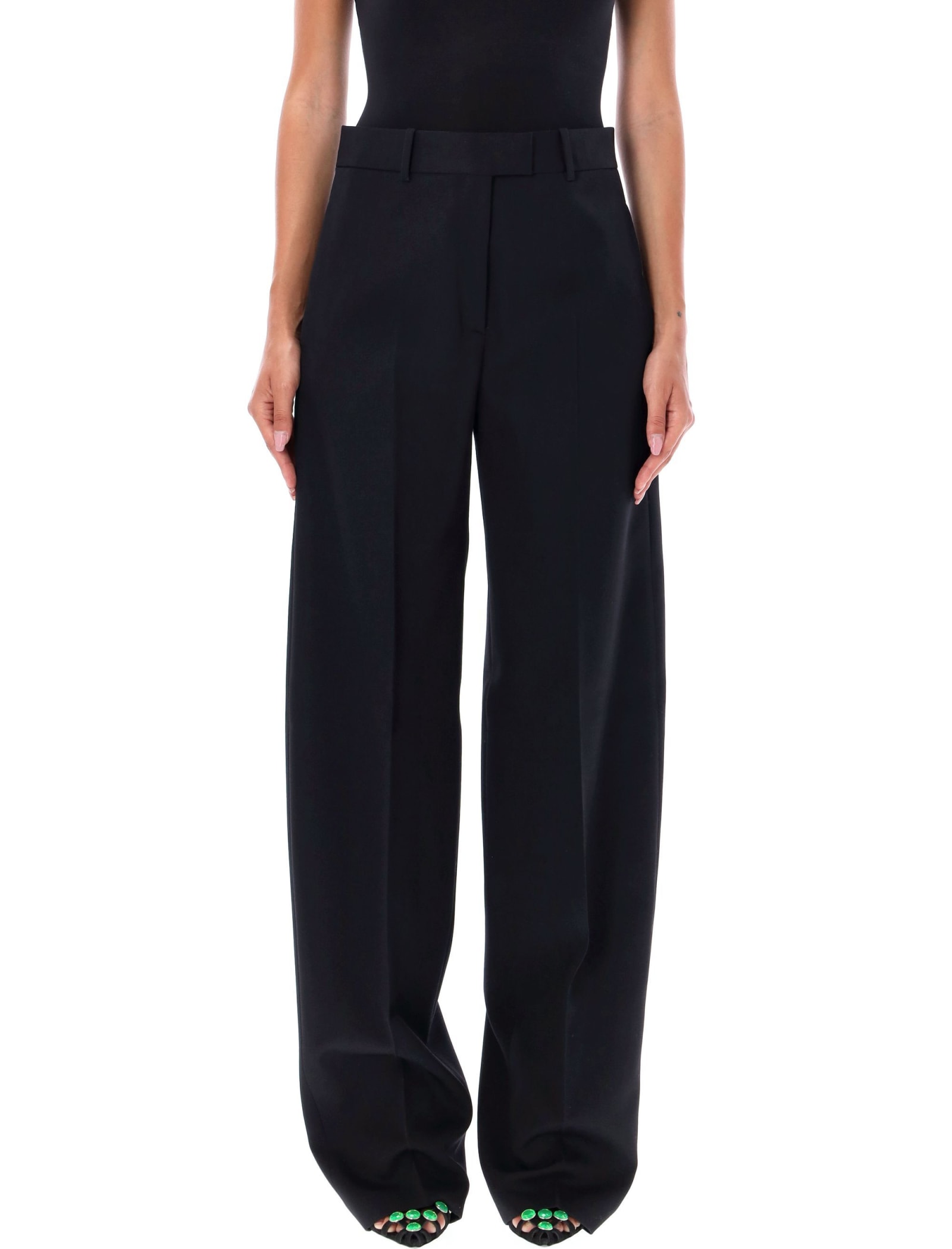 Shop Attico Jagger Pants In Black