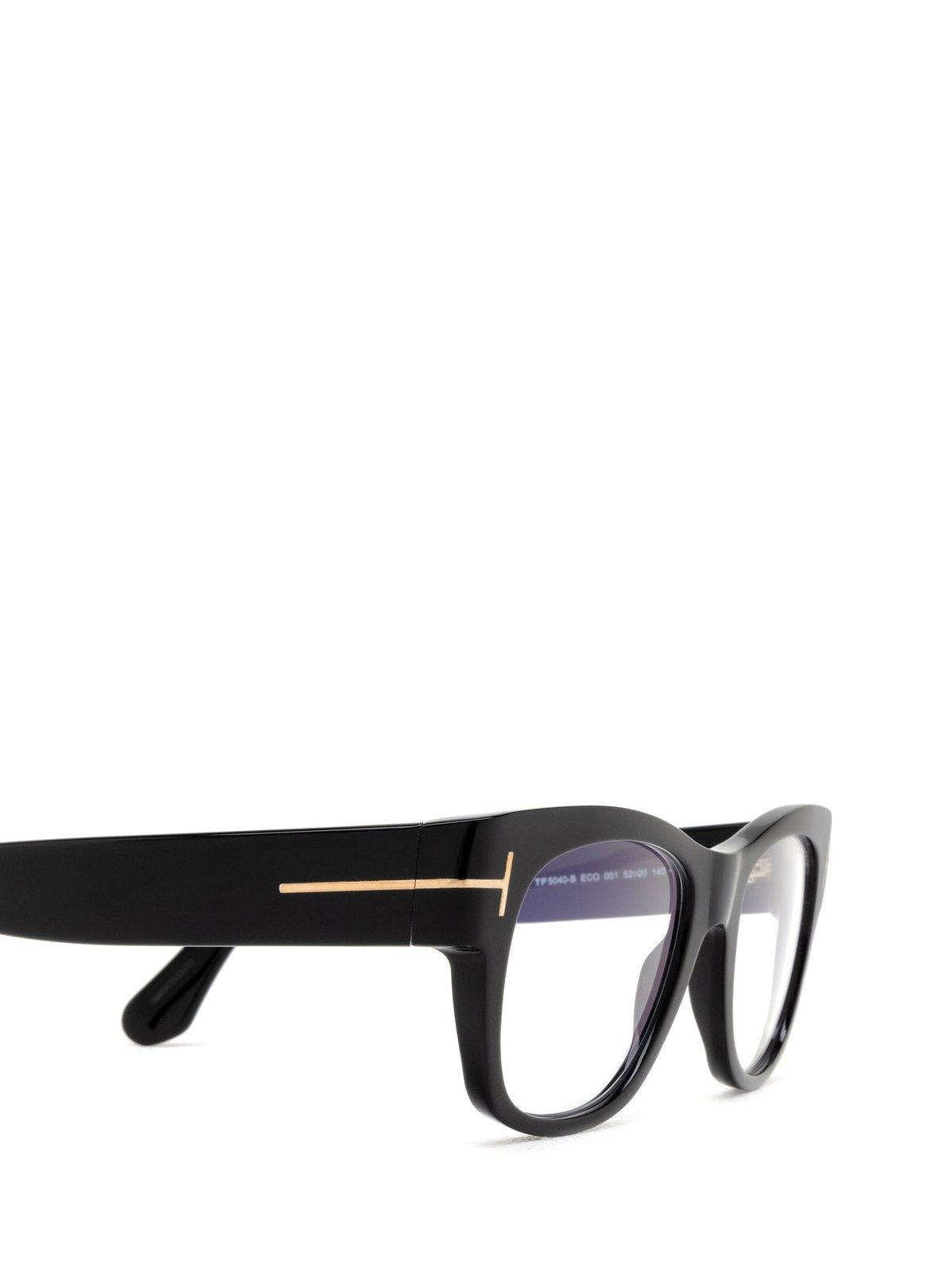 Tom Ford Eyewear Eyeglasses In 52001 - Nero Lucido