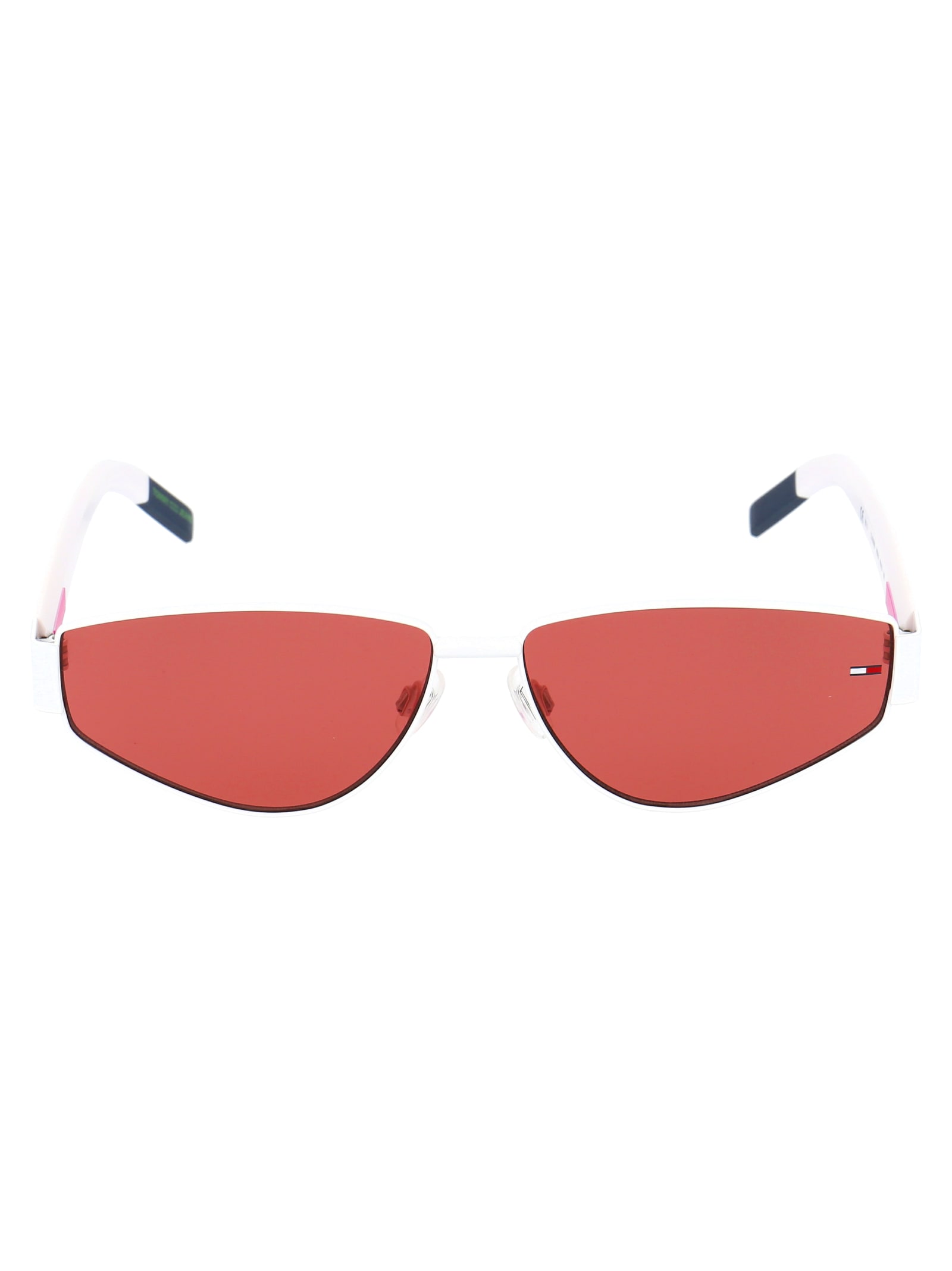 Tommy Hilfiger Tj 0006/s Sunglasses In Vk6u1 White