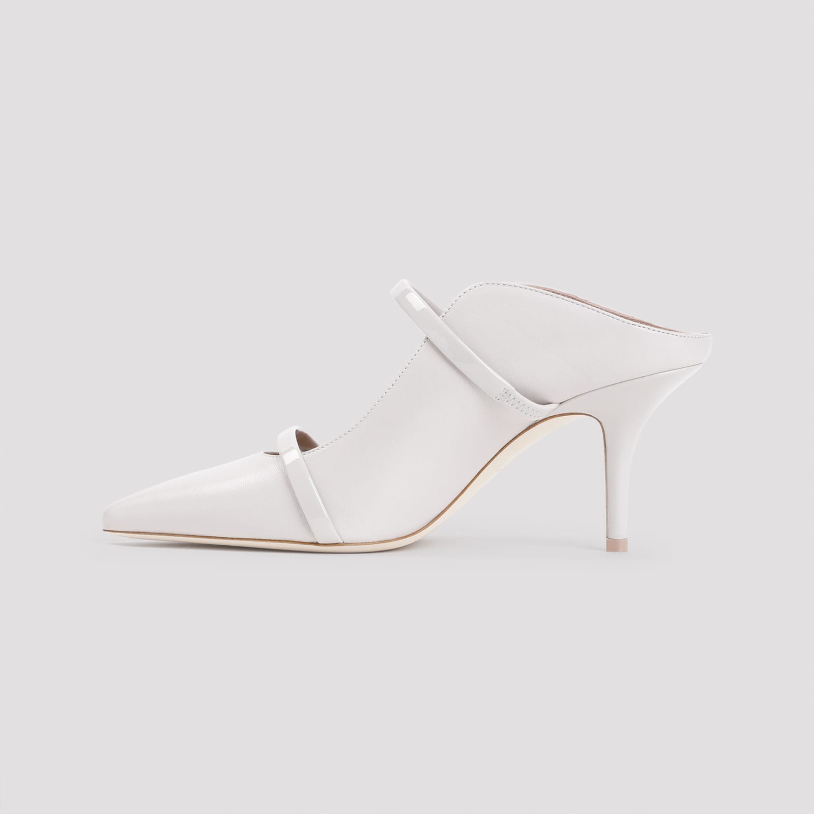 Shop Malone Souliers Maureen 70 Pumps In Ice Ice