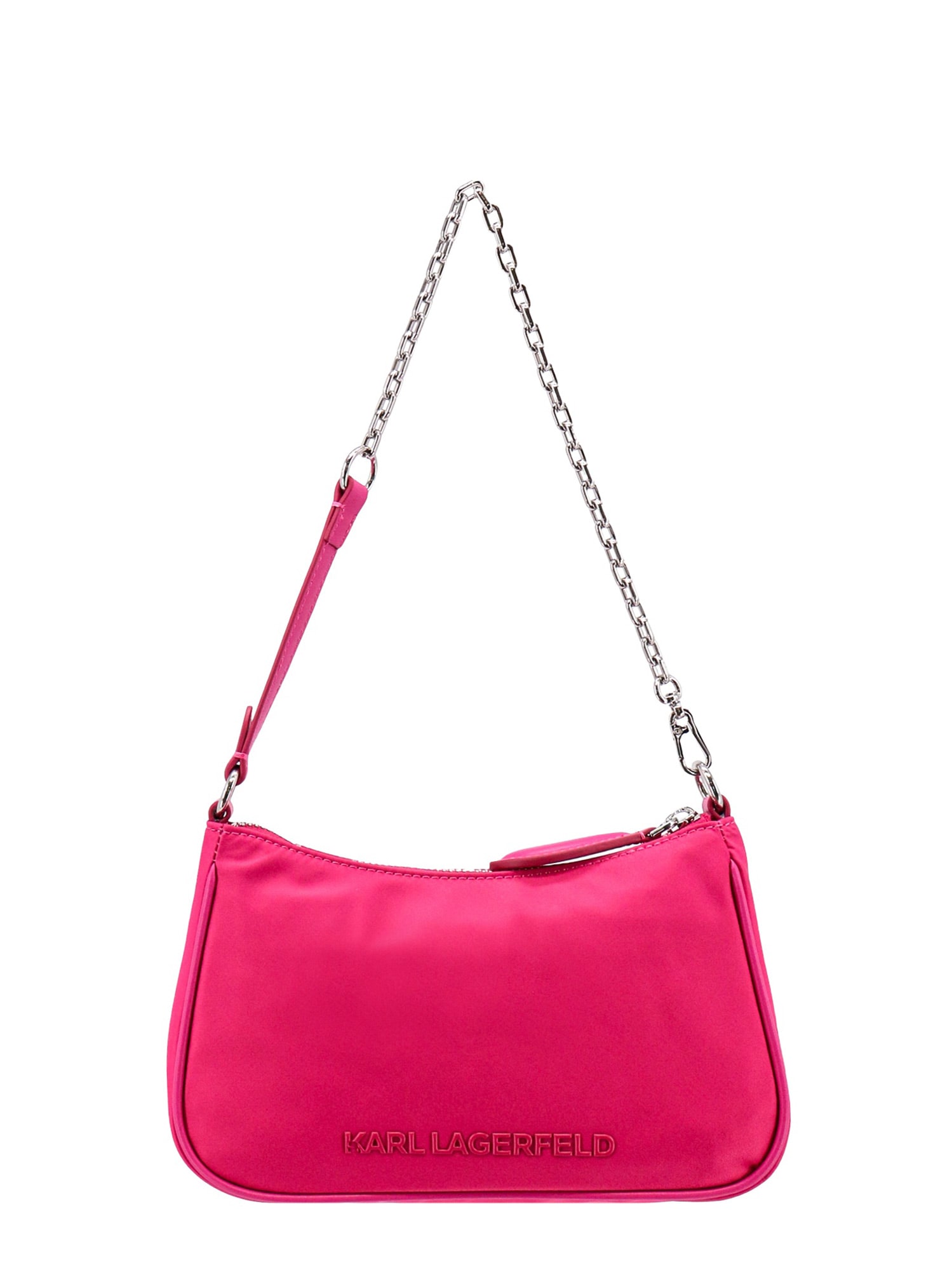 Shop Karl Lagerfeld Shoulder Bag In Pink