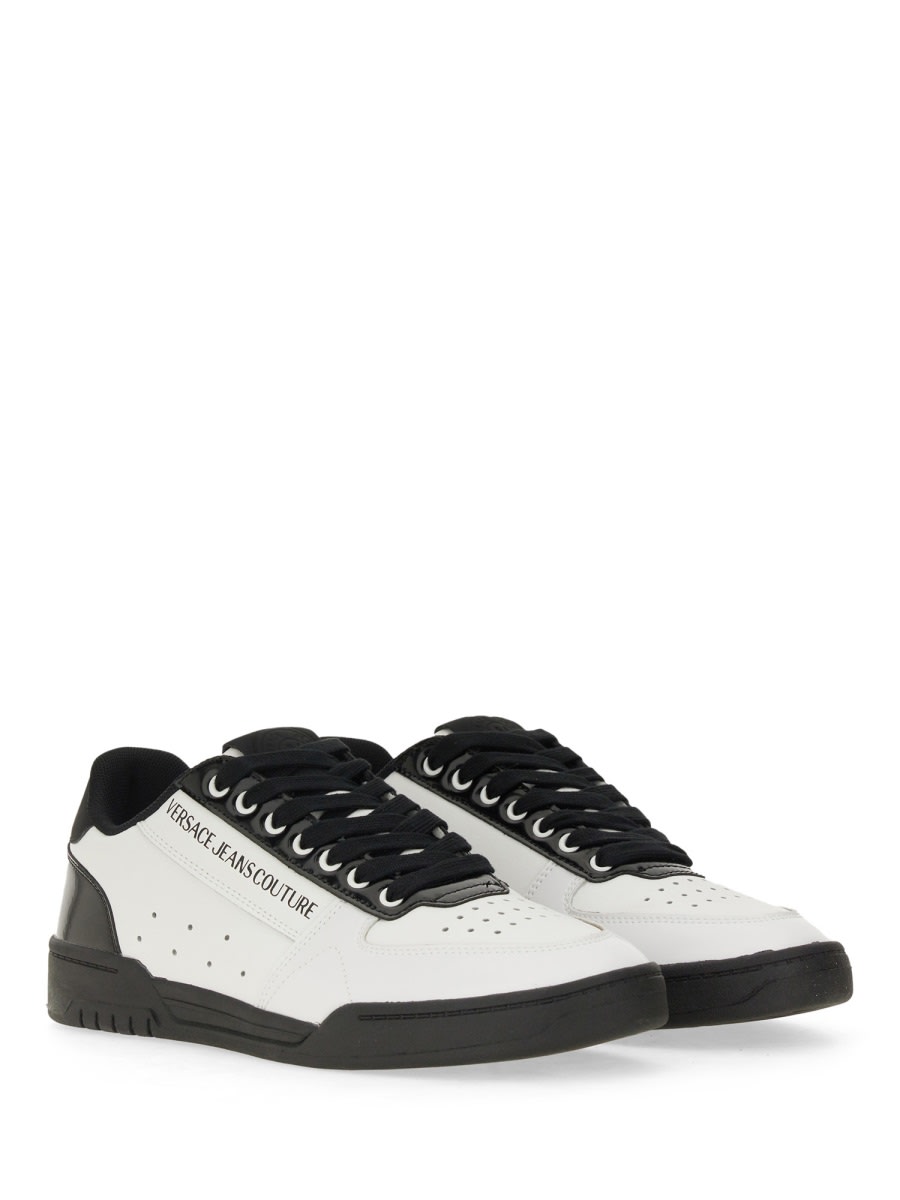 Shop Versace Jeans Couture Sneaker Brooklyn In White