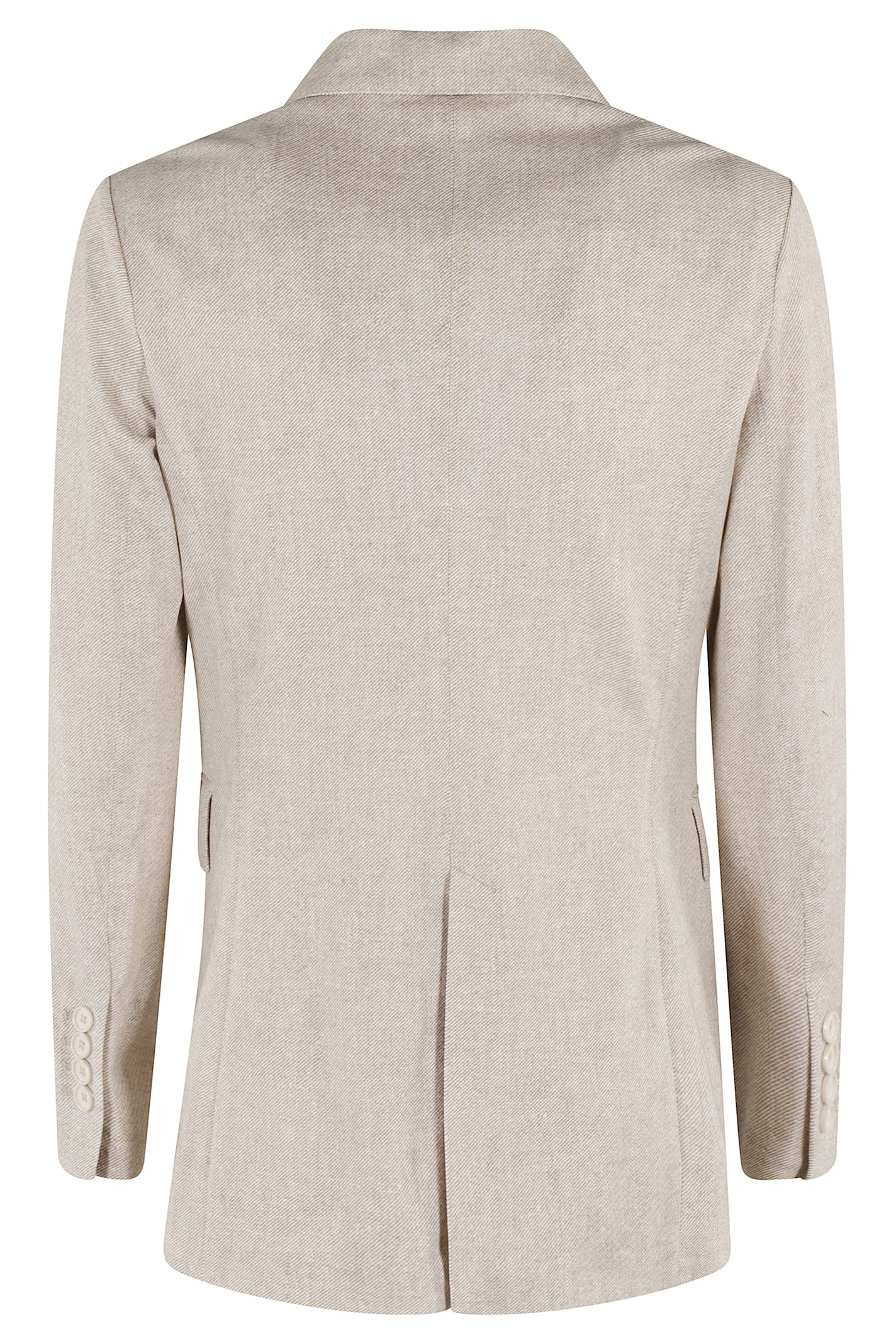 Shop Circolo 1901 Giacca Sl Piquet In Stone