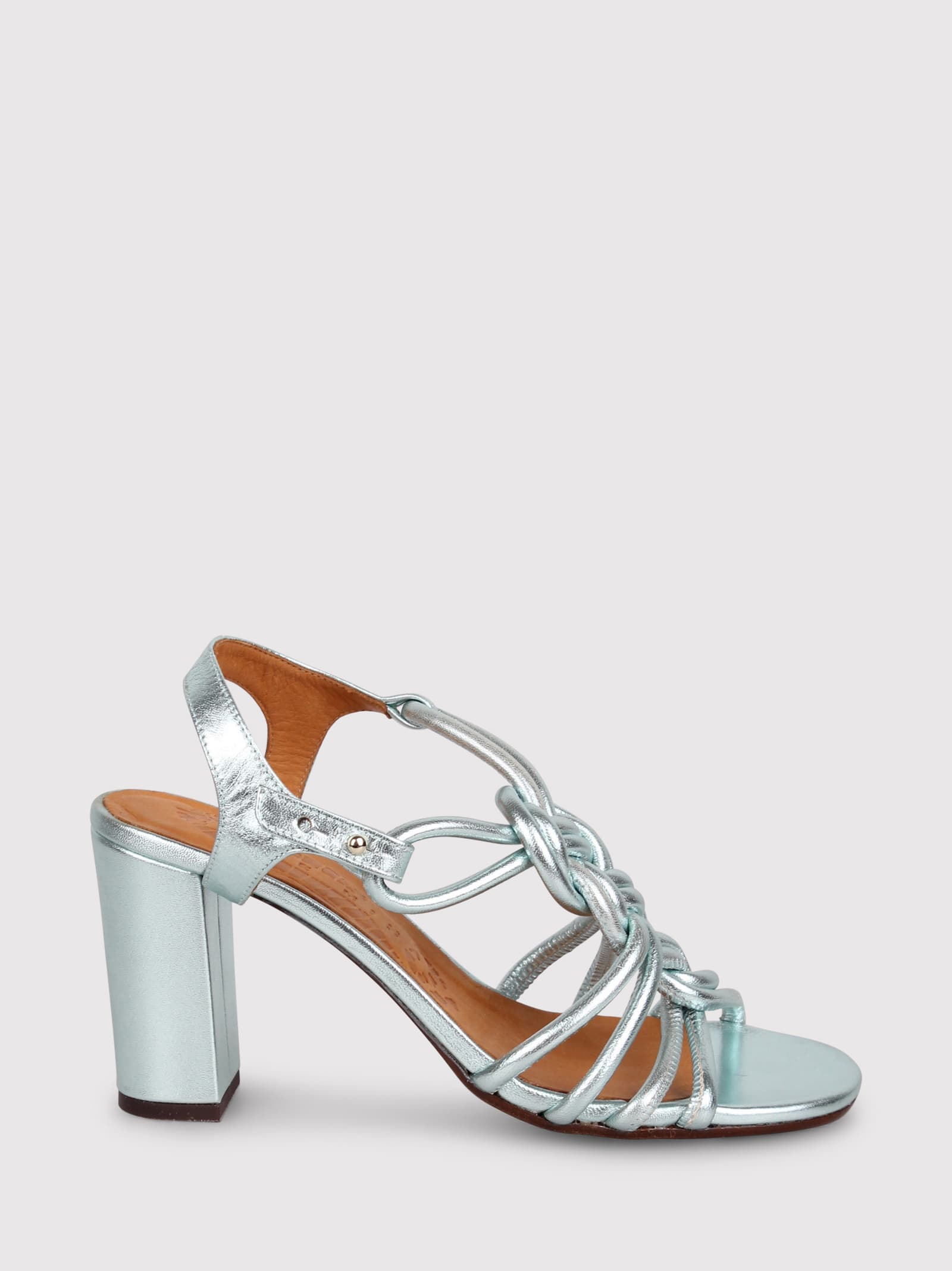 Chie Mihara Bane 85mm Leather Sandals In White