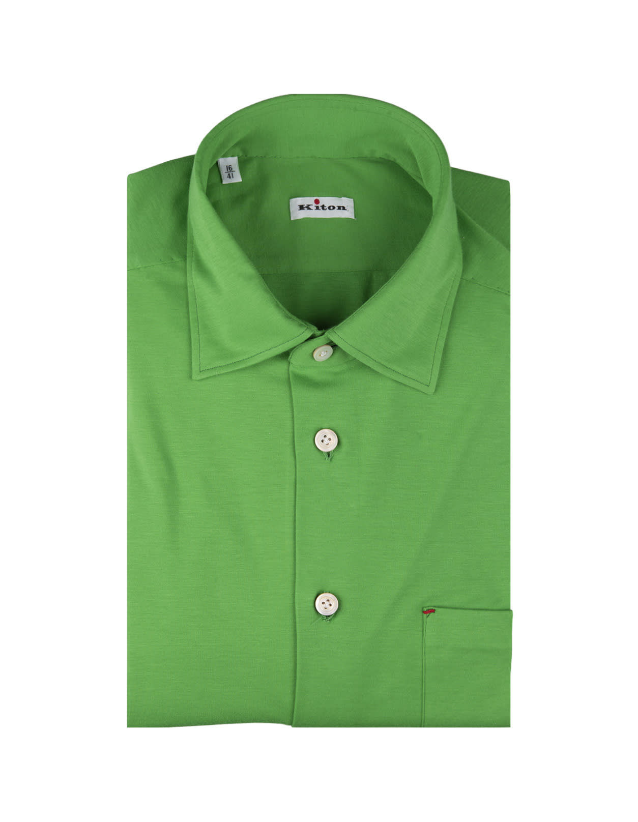Kiton Green Nerano Shirt